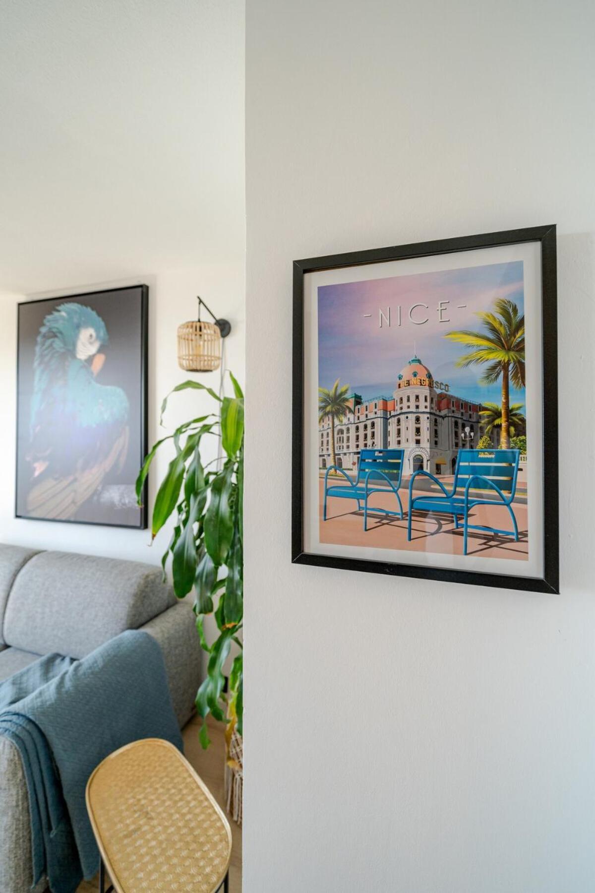 Apartment Panoramic Sea View Of The French Riviera, Parking