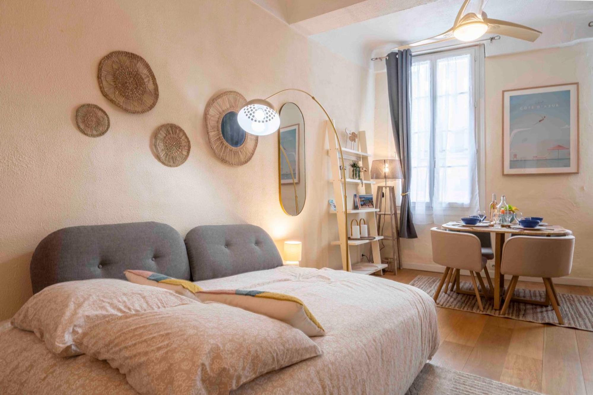 Apartment Charming Flat, Fully Equipped, Only 300m - La Loge Nice