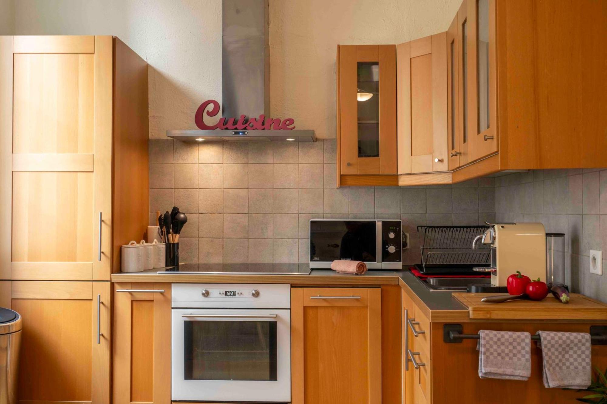 Charming Flat, Fully Equipped, Only 300m - La Loge Apartment Nice