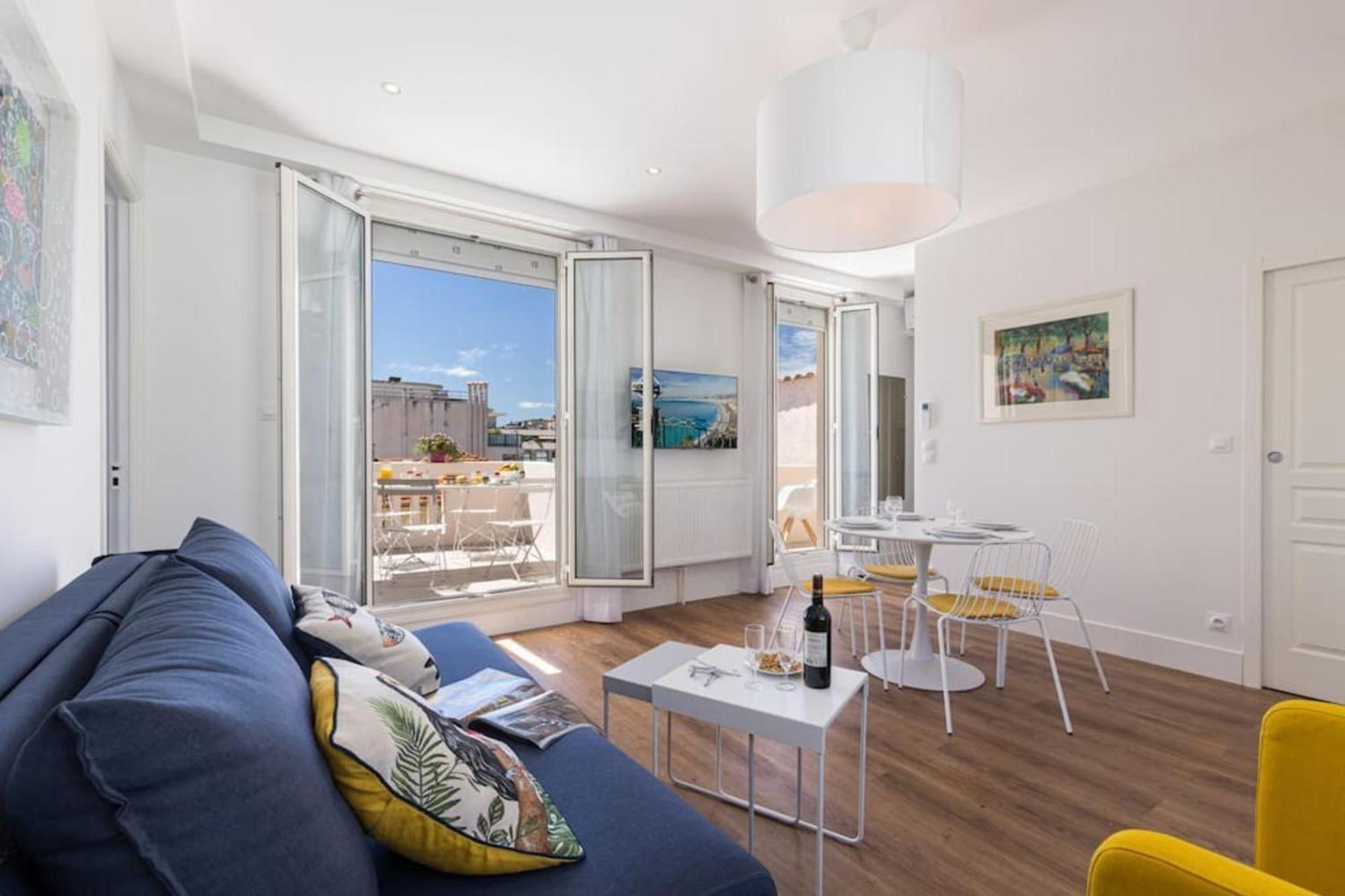 Spitalieri- Sunny Terrace With View -new * Nice