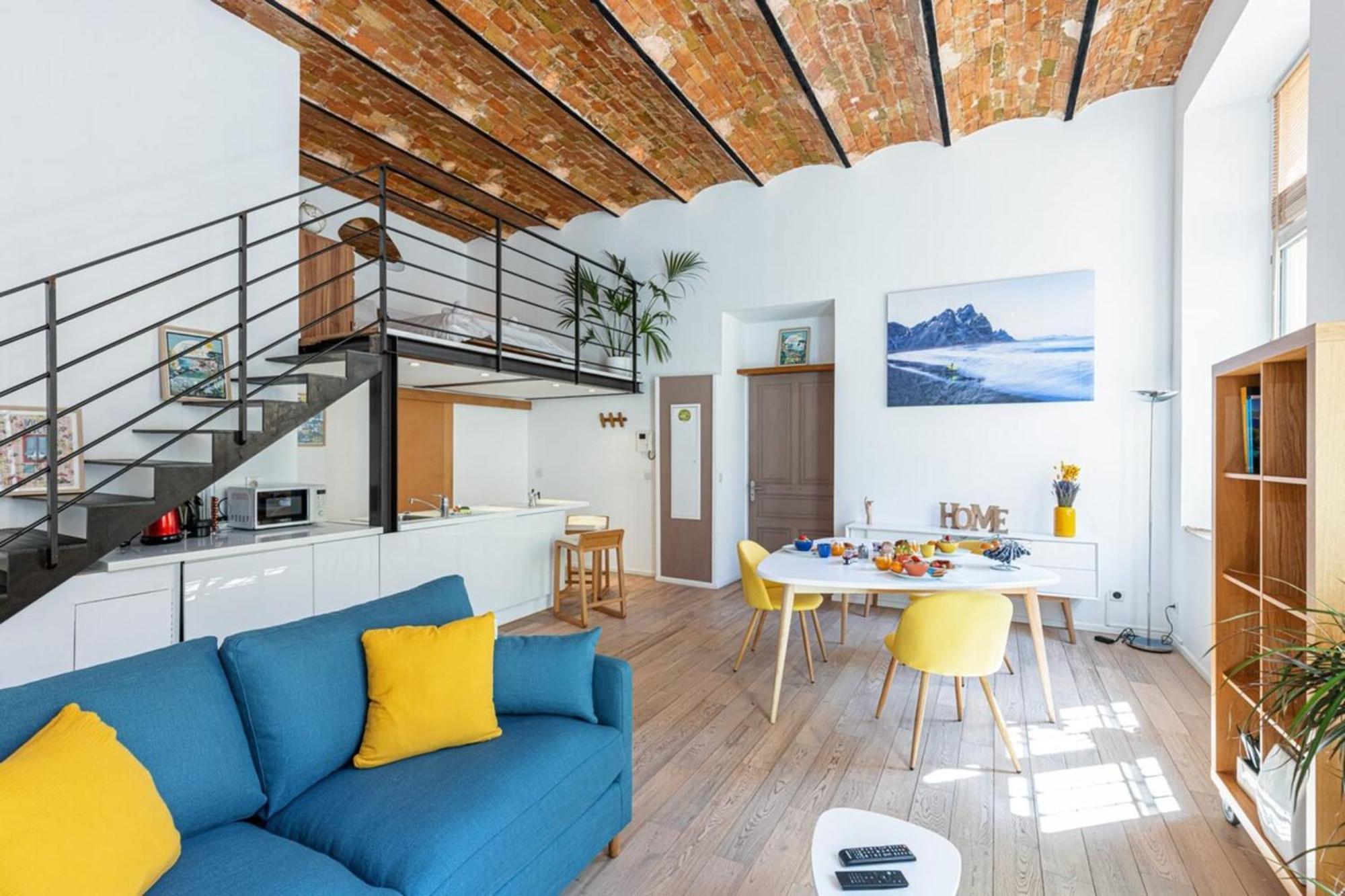 My Casa - Gubernatis - Beautiful Duplex With Terrace Apartment Nice
