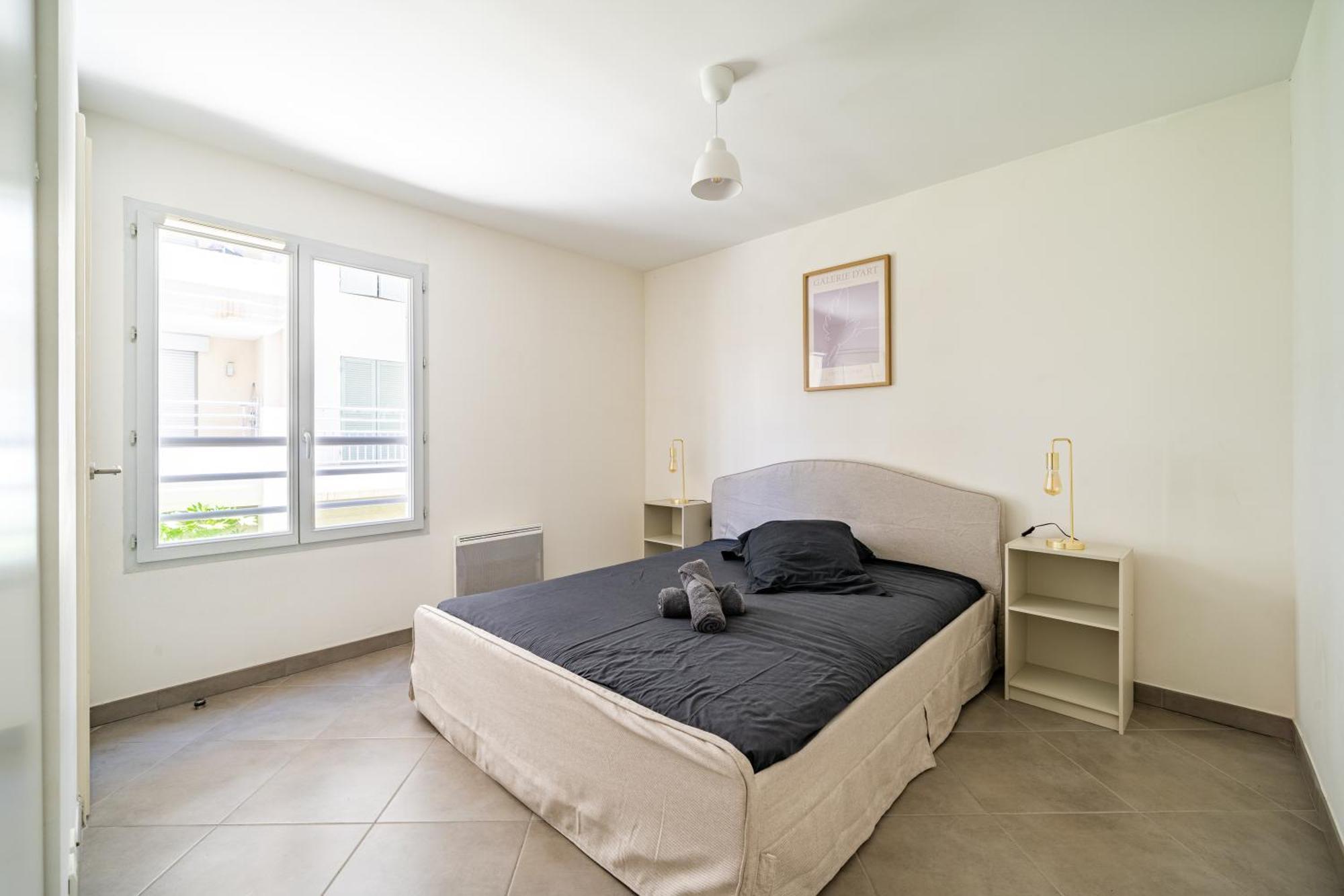 Cozy 2p Port De Garage Apartment