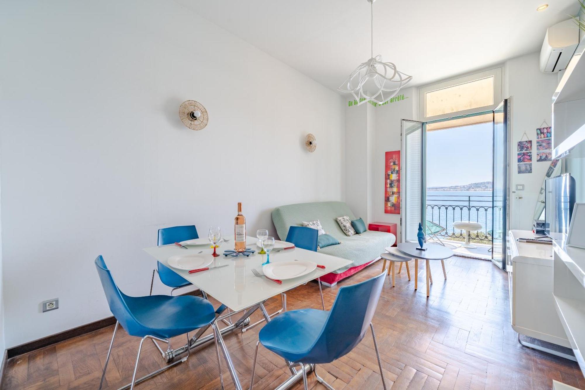 Apartment Panoramic Sea View - Promenade Des Nice