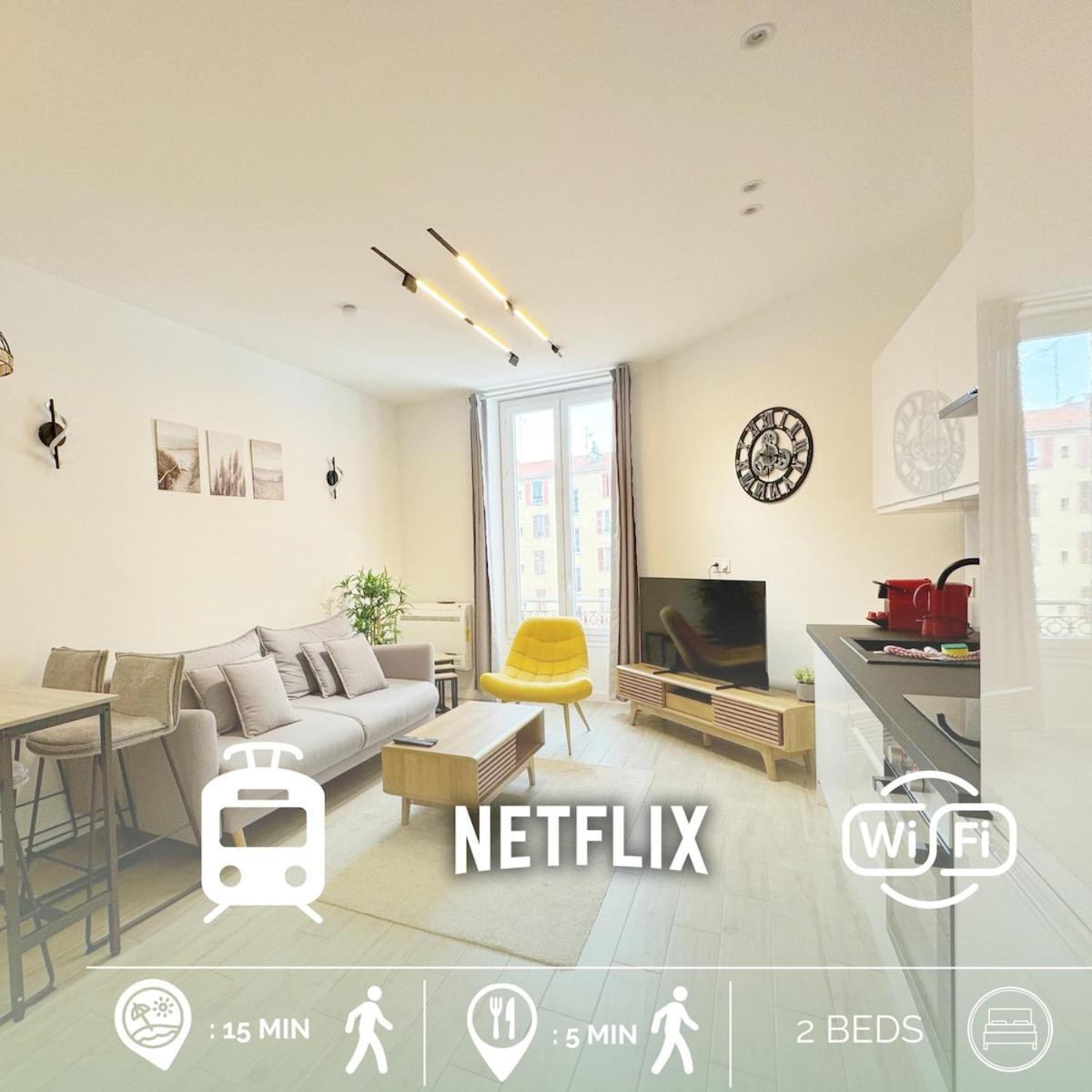 Rf105 - Authentique 3p Centre Nice