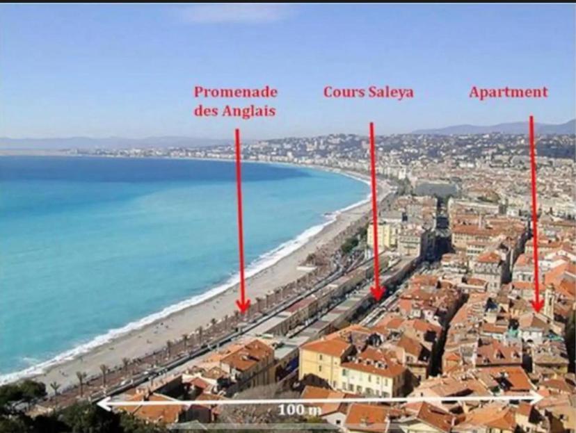 Au Coeur Du Vieux Nice, 3 Chambres Au Calme, Grand Appartement Apartment *