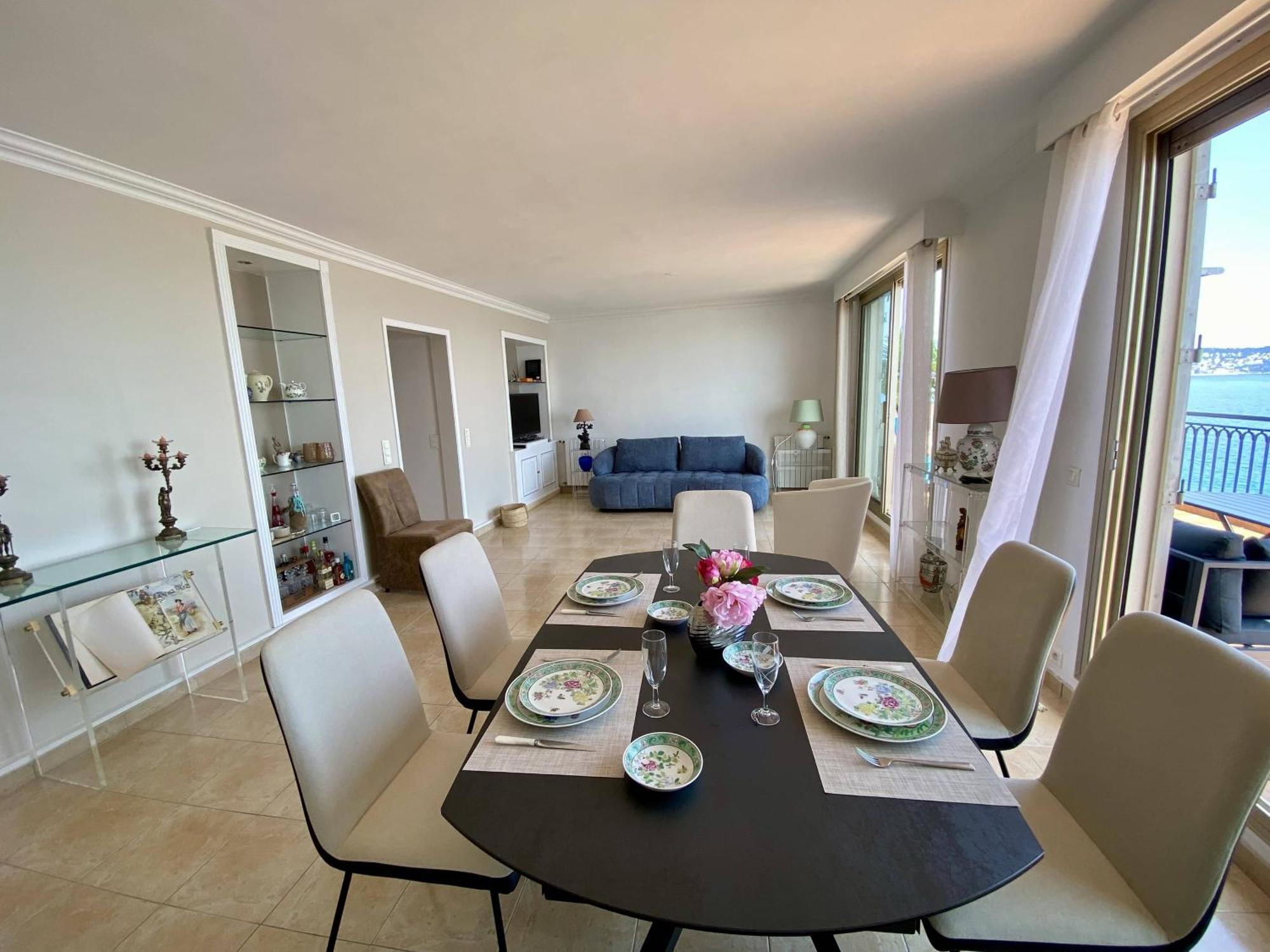 2p Panoramic Sea View Wi-fi Ac Apartment Nice