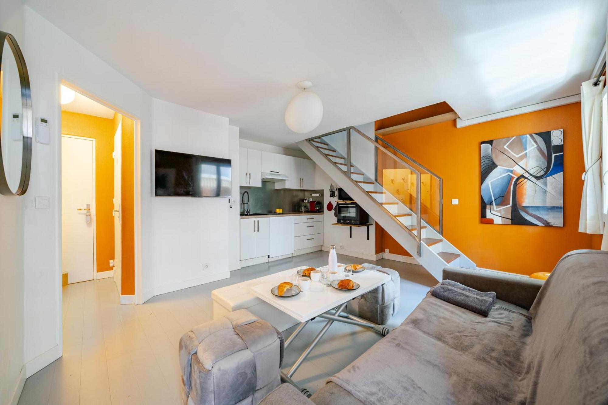 Apartment Duplex 4 Pers Port De Avec Parking Nice