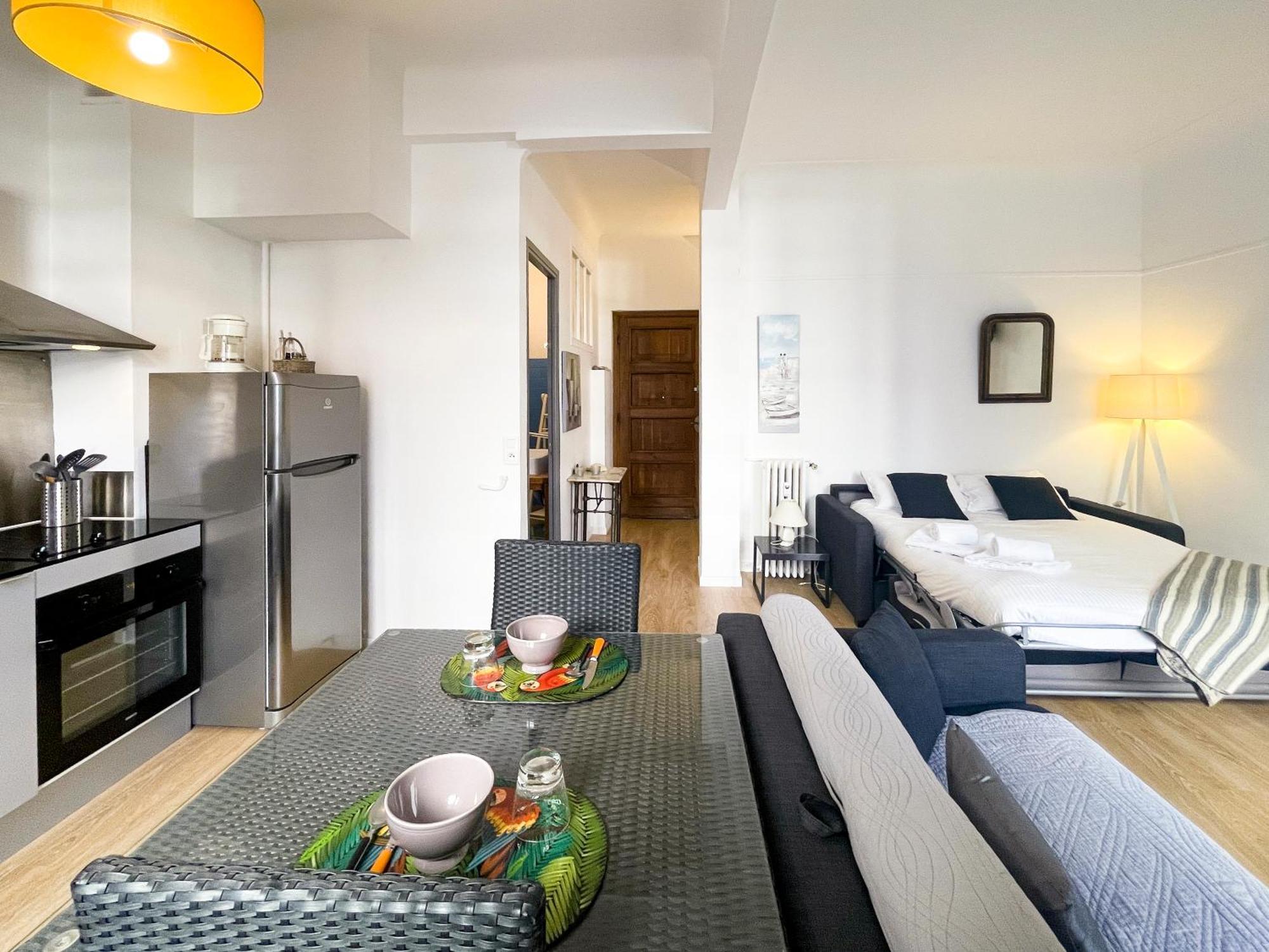 Apartment Le Comte De 2 Pers Ac Wifi Nice