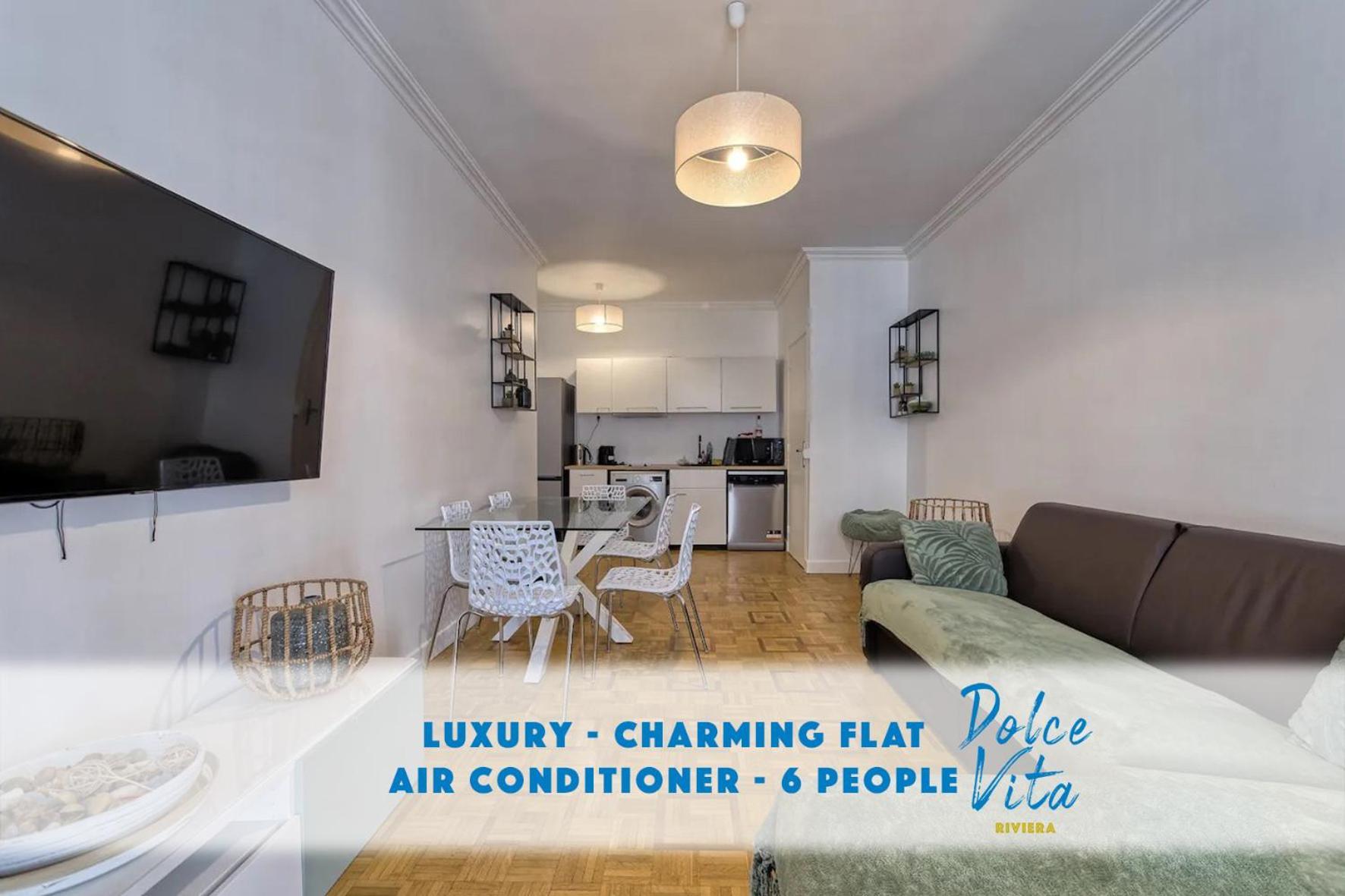 Le Beethoven 6 Pers Wifi Ac Apartment Nice