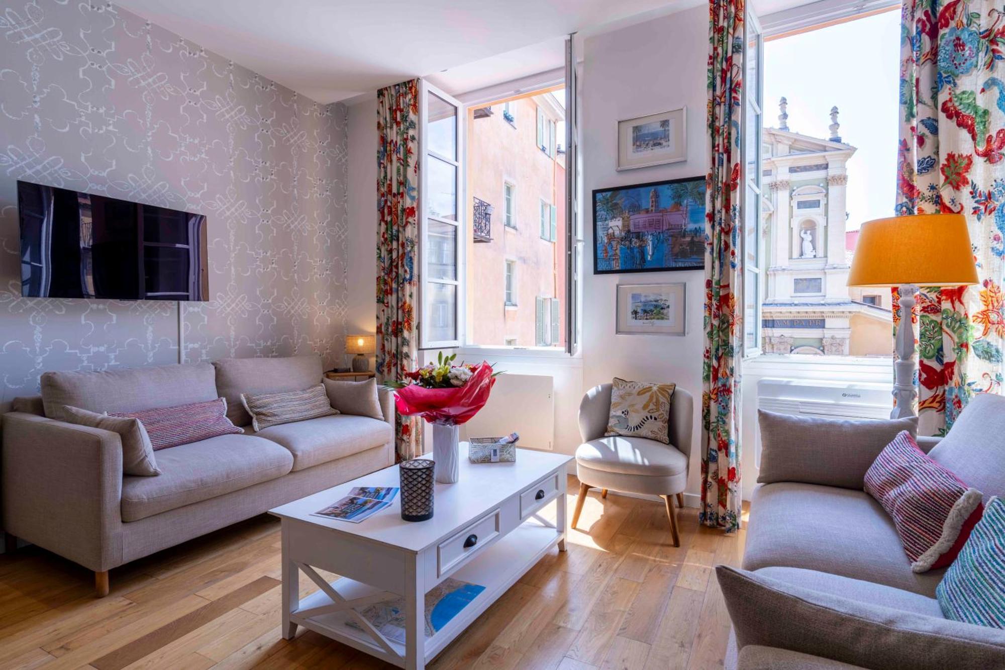 Apartment Beautiful Provencal Apartment, Fully Equipped, 300m Away - Fontaine 3 Nice