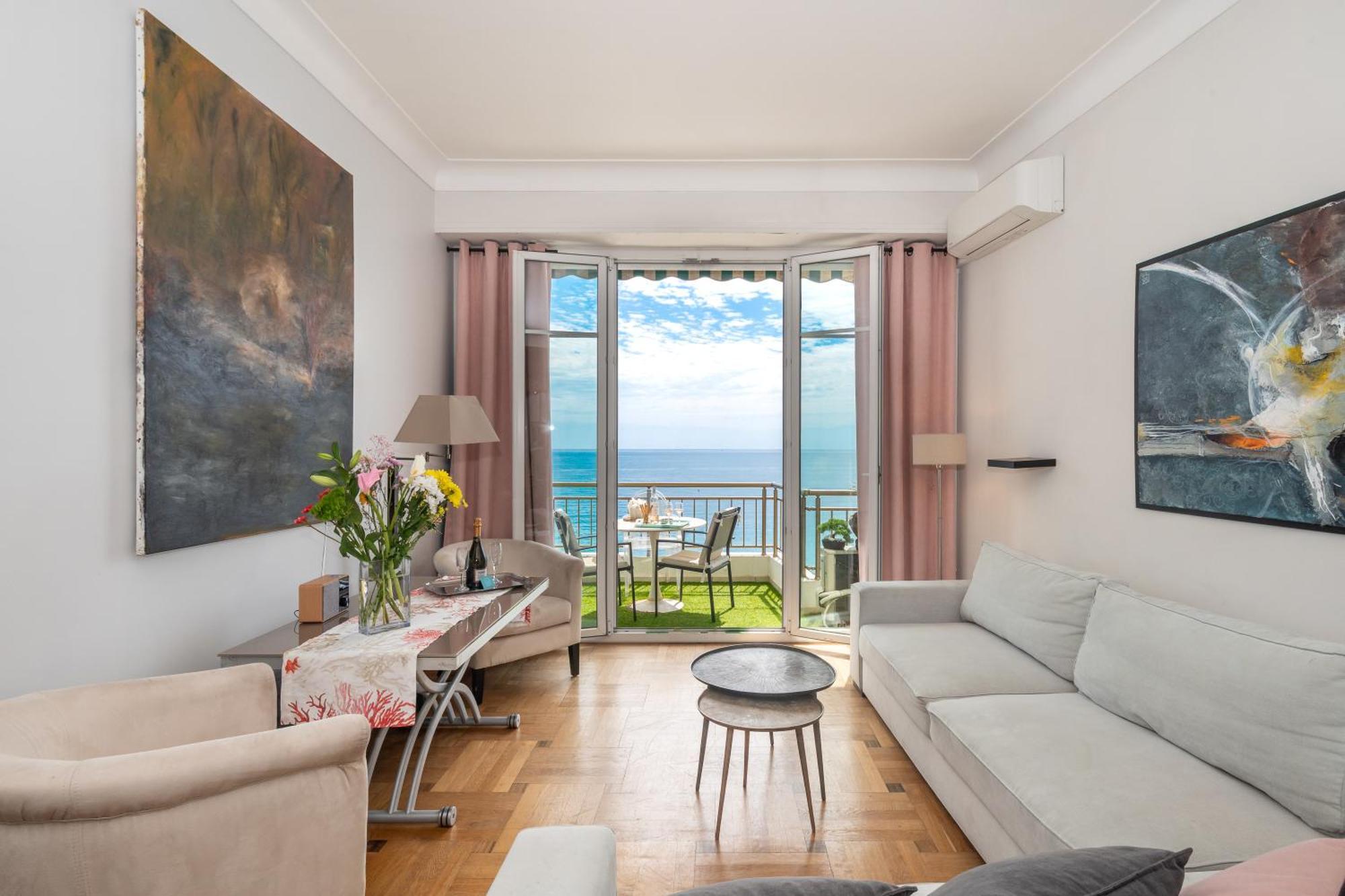 Appartement Le Méditerrannée By Enjoynice, Breathtaking Sea View, 2 Terraces&airco *