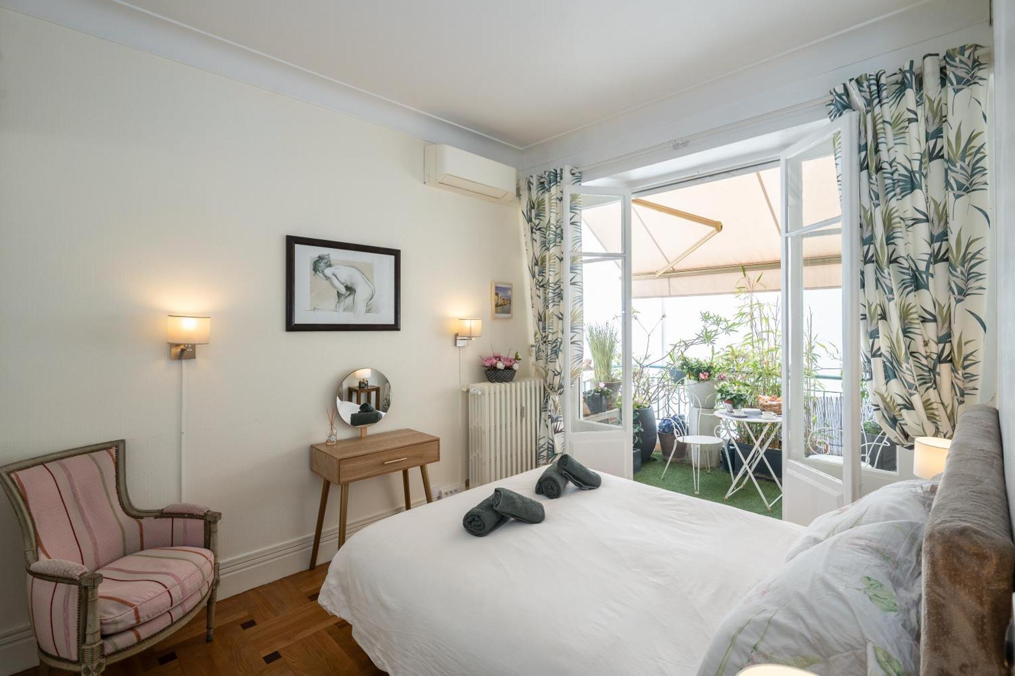 Le Méditerrannée By Enjoynice, Breathtaking Sea View, 2 Terraces&airco * Nice