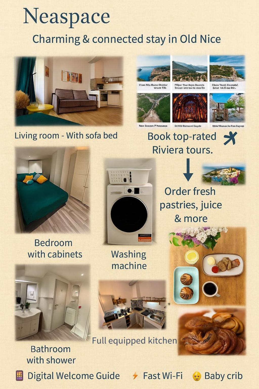 Romantique - Neaspace Vieux Apartment Nice