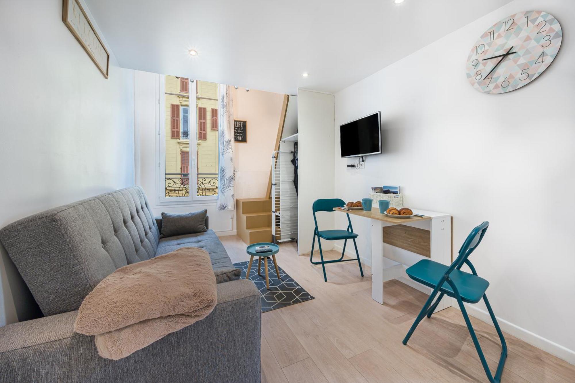 Le Nid De Magnan - 6min Et Transport - Mezzanine Apartment *
