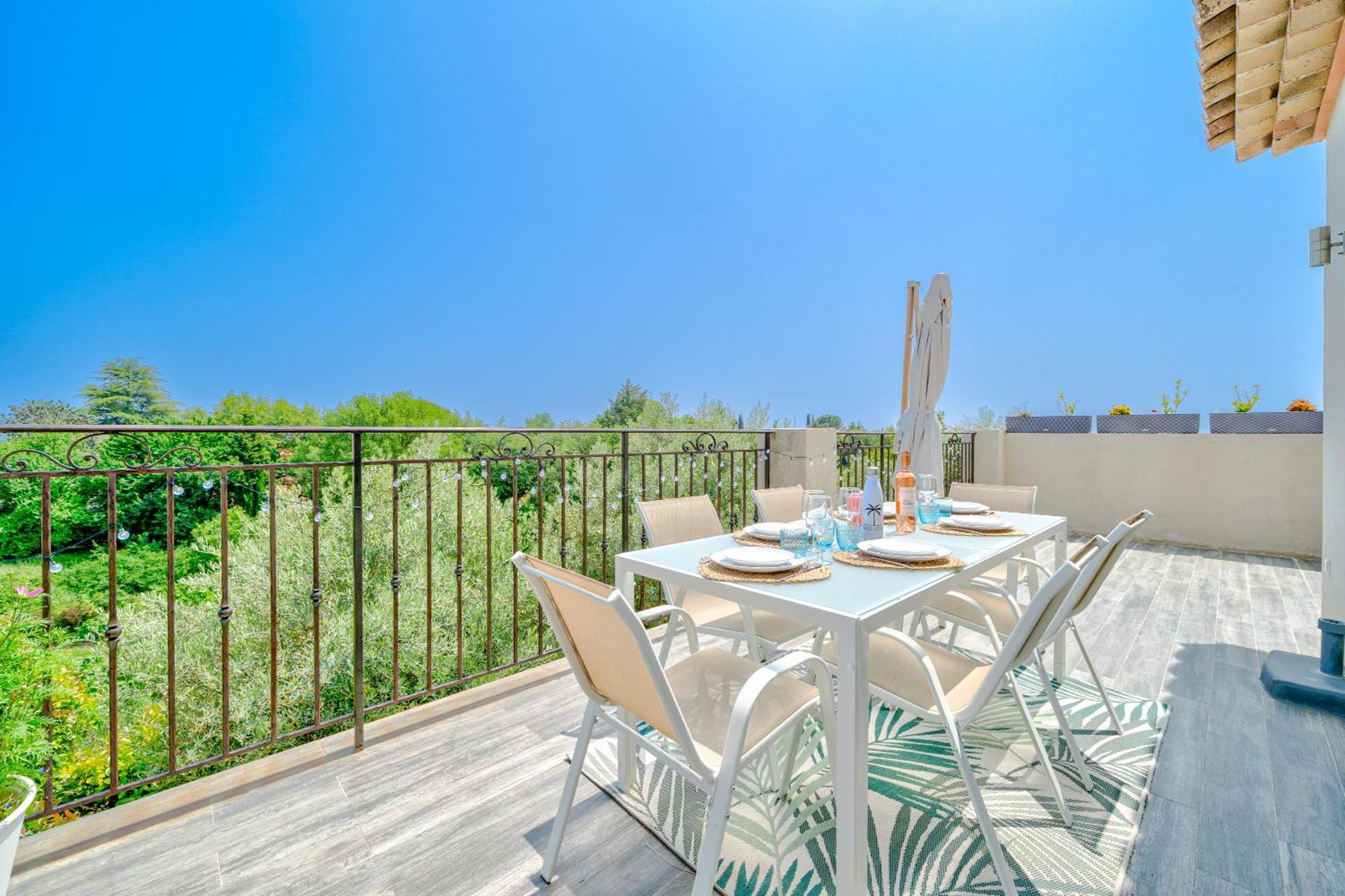 Maison Nicoise Vue Degagee Avec Jacuzzi Privatif Nice