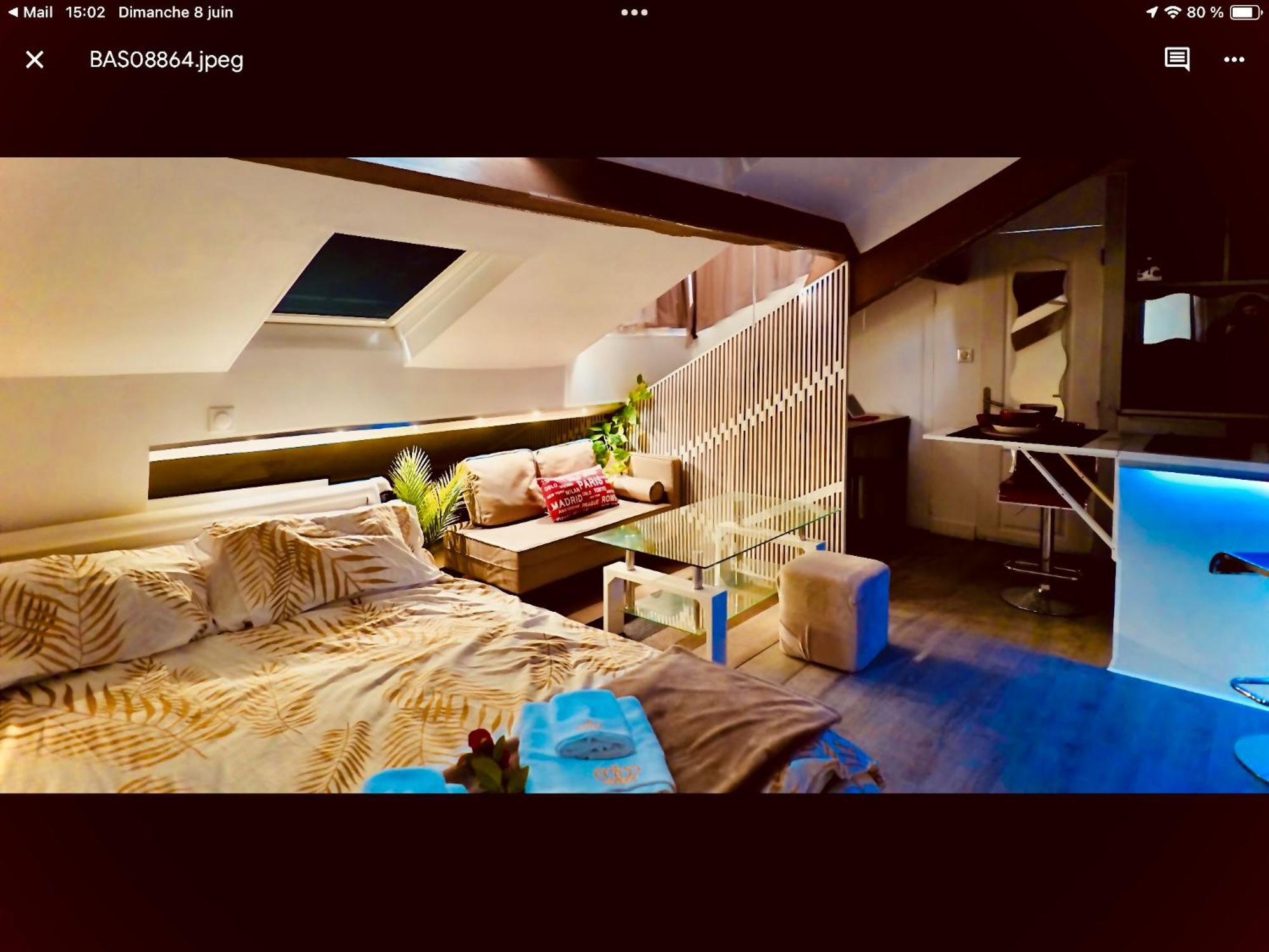 Atypique Calme, Quartier Vip, 50m Apartment Nice