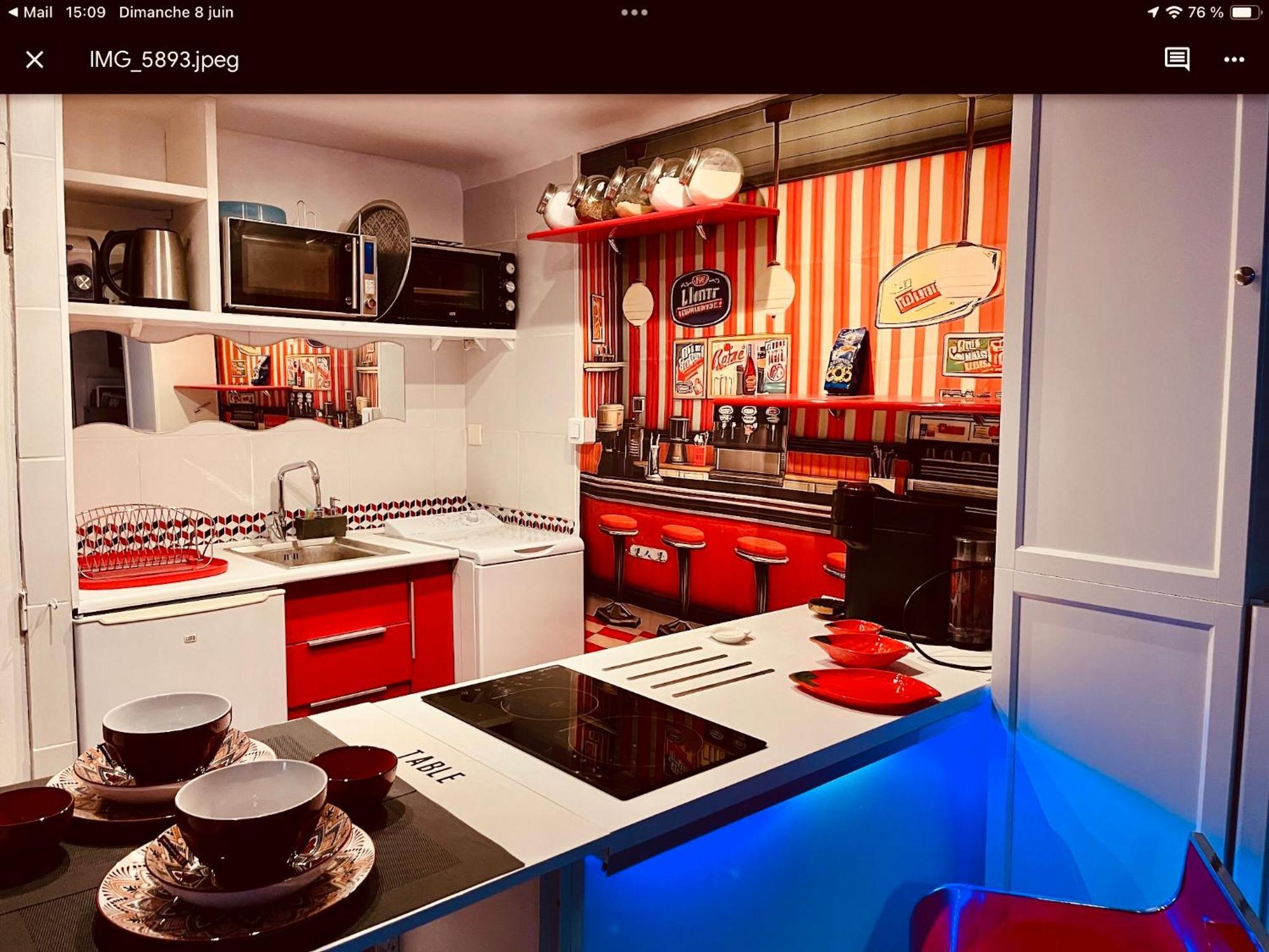 Apartment Atypique Calme, Quartier Vip, 50m Nice