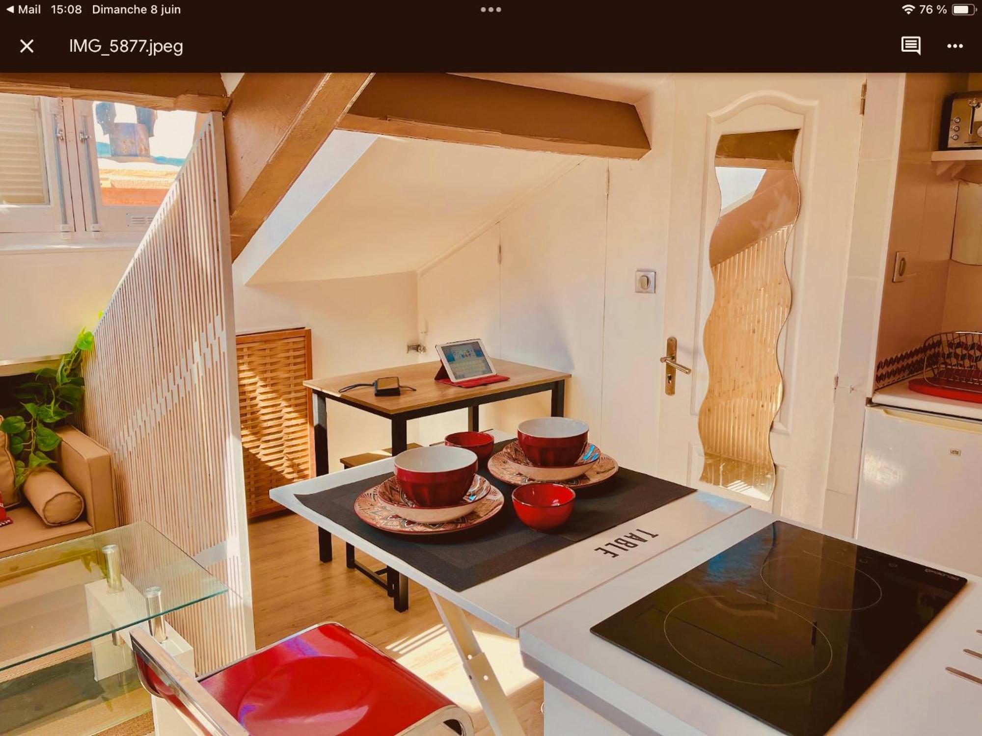 Appartement Atypique Calme, Quartier Vip, 50m *
