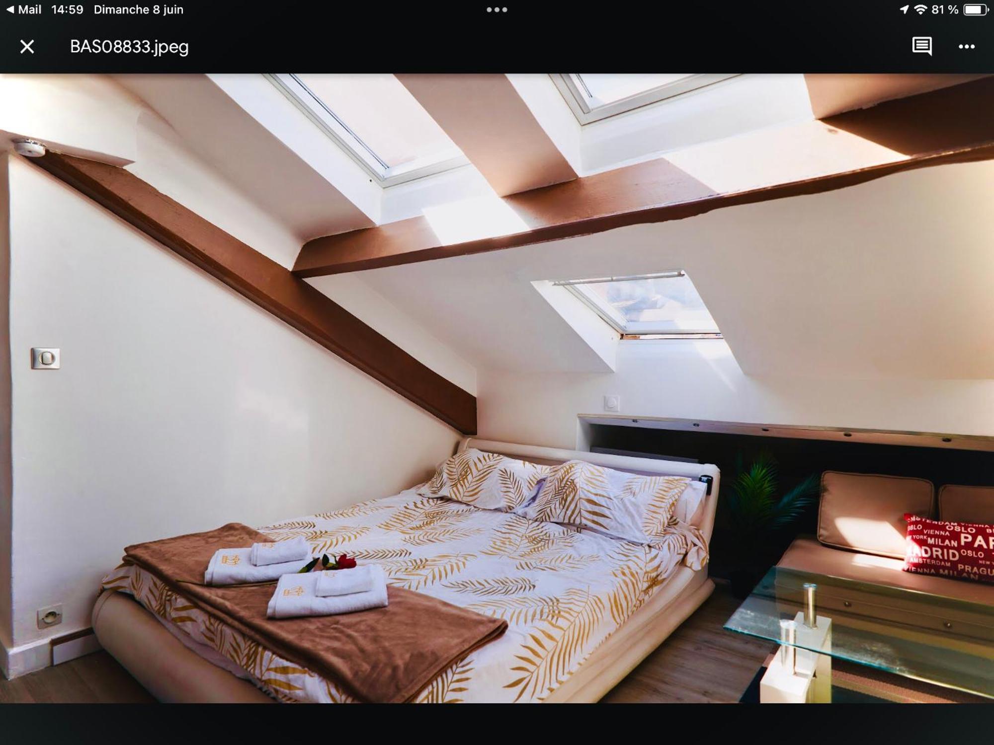 Atypique Calme, Quartier Vip, 50m Apartment