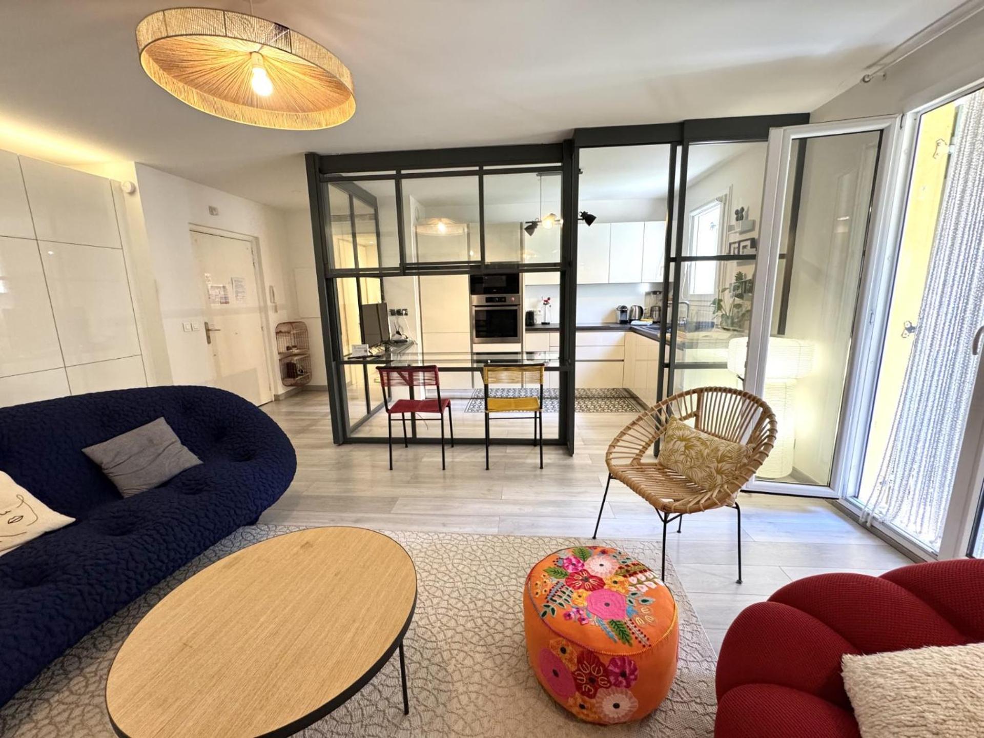 Appartement Riviera - Terrasse Loft De La Providence - Vieille - Esprit Loft En 2 Pices Ac *