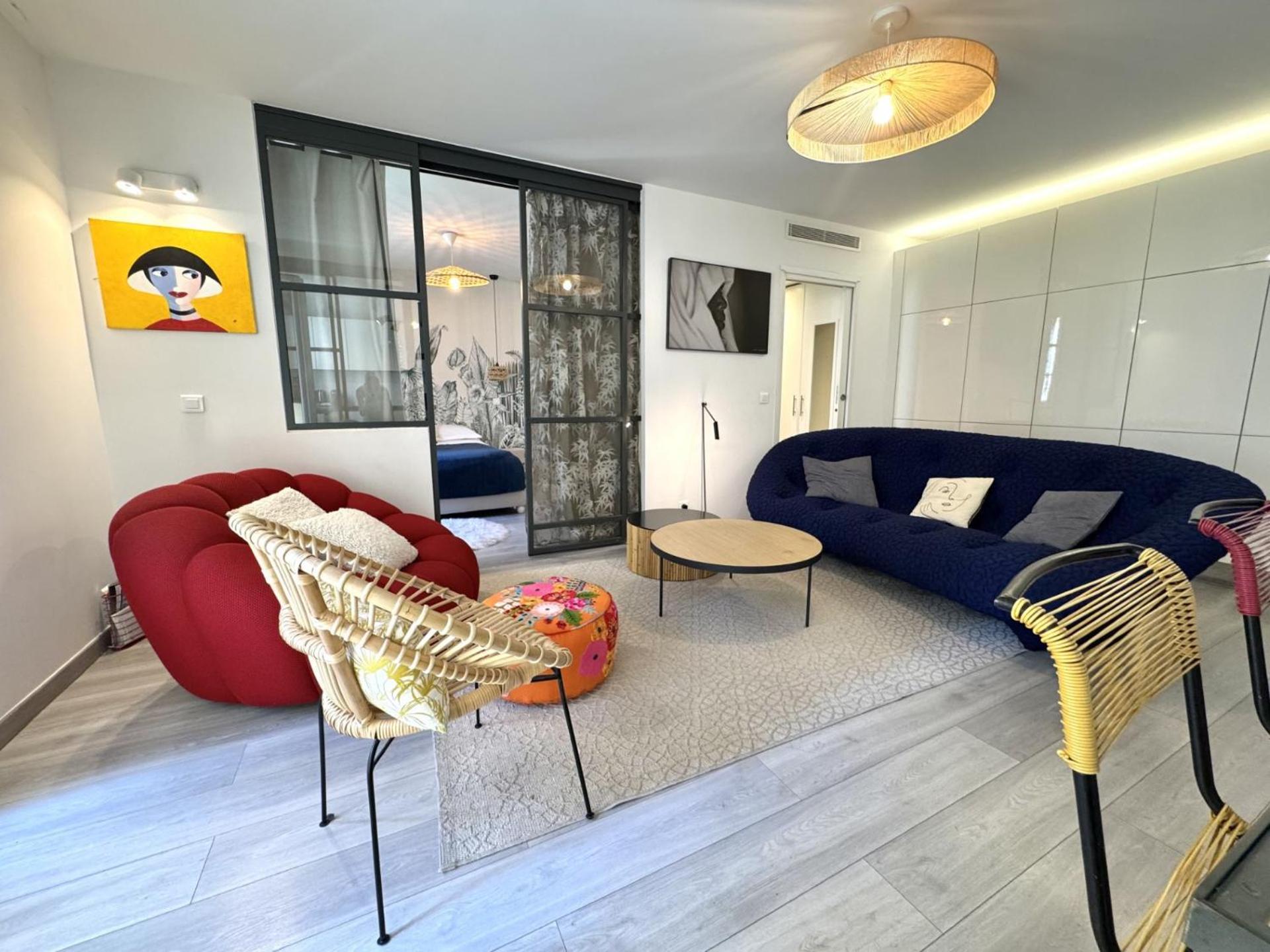 Riviera - Terrasse Loft De La Providence - Vieille - Esprit Loft En 2 Pices Ac Appartement *