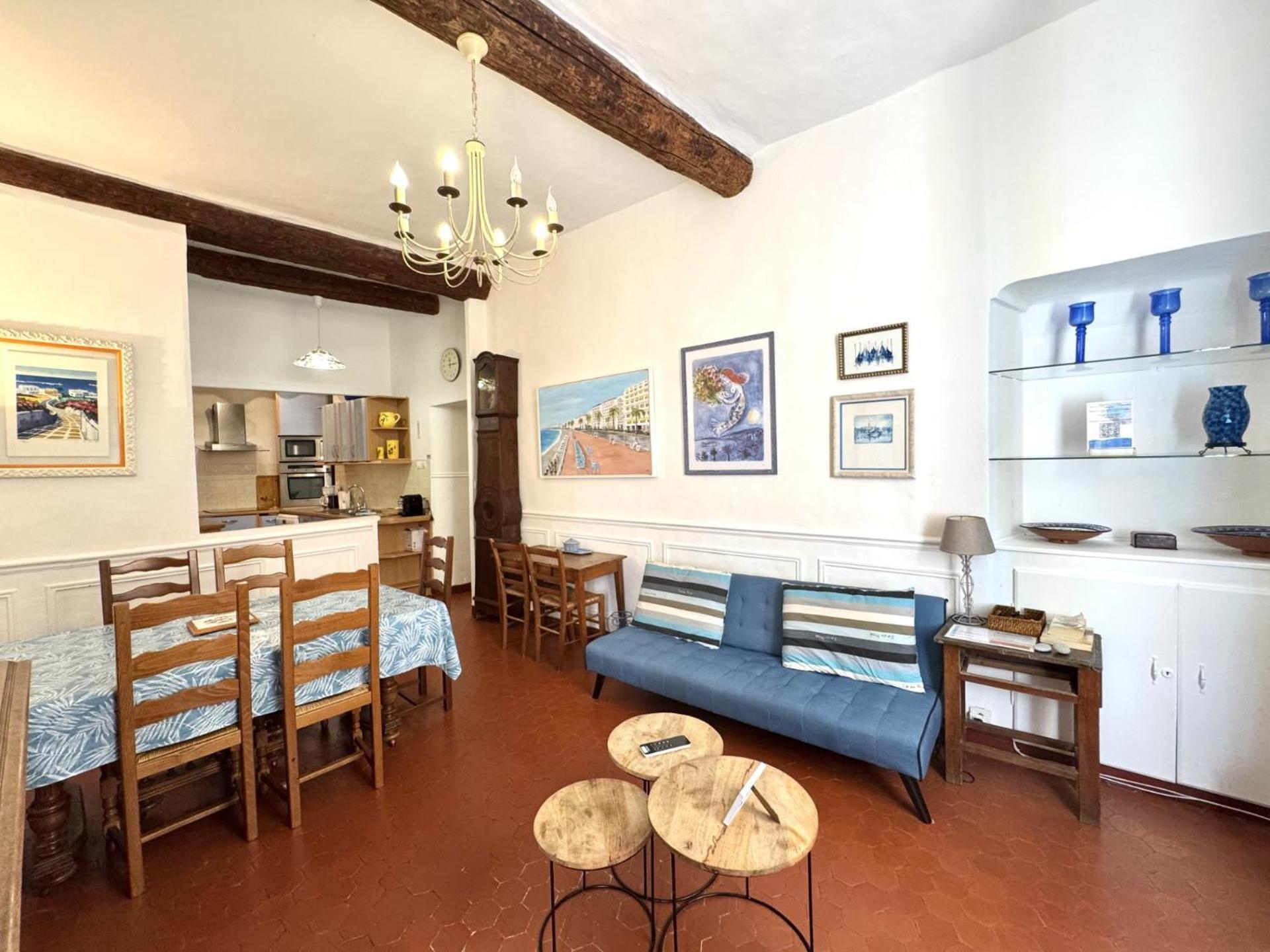 Riviera - Barillerie 3 - Vieille 50m De La Plage- 4 Pieces - Ac Appartement