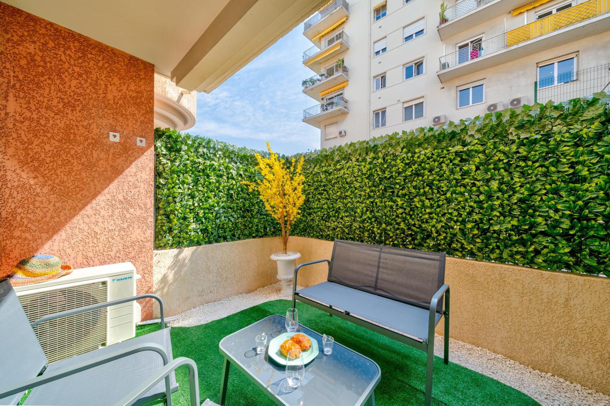 Jardin Parking Et Clim Apartment Nice