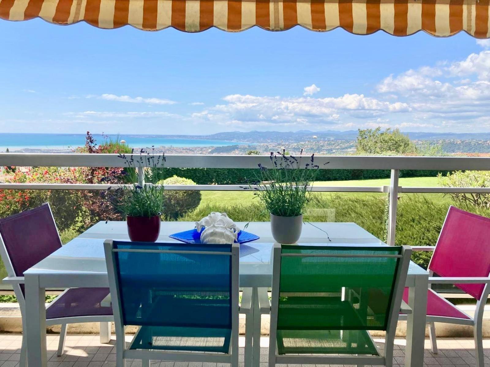 Quiet Flat With View And Swimming Pool Apartment Nice