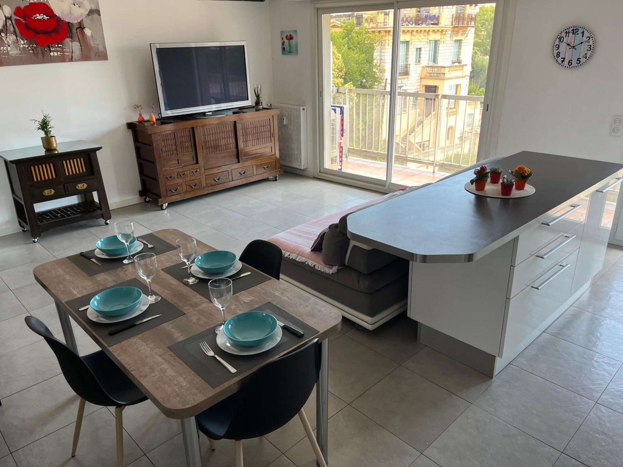 Tres Beau 3 Pieces Spacieux Lumineux Et Climatise Nice