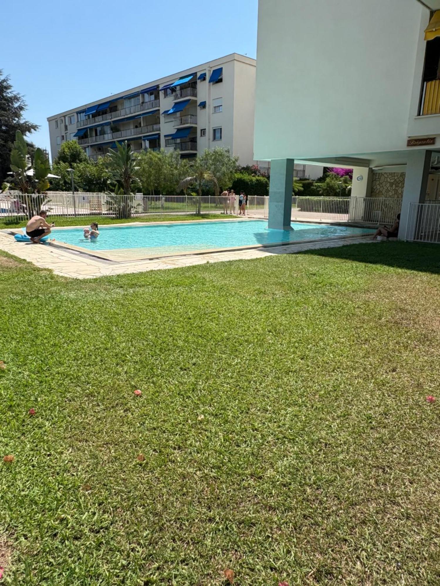 Apartment La Palmeraie Pool Ac Nice