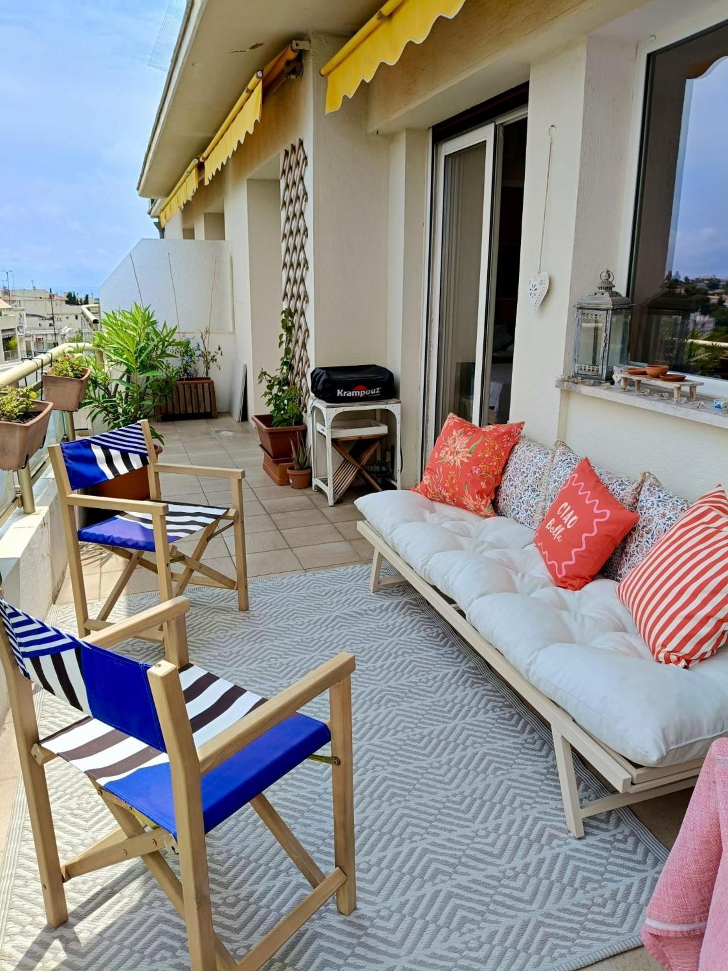 Apartment Stunning 2 Bedroom With Terrace And Sea View, Cimiez Liberation