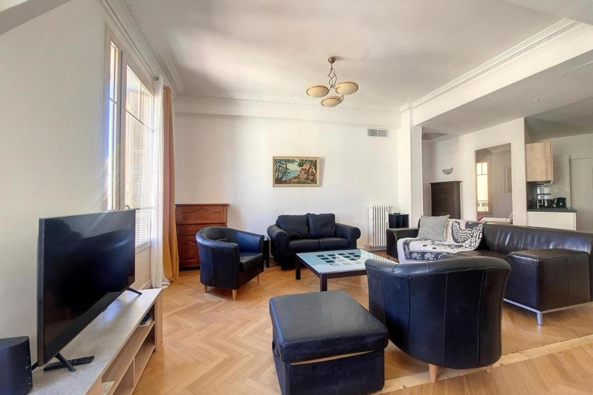 Apartment Bright Air-conditioned Flat In The Centre Nice