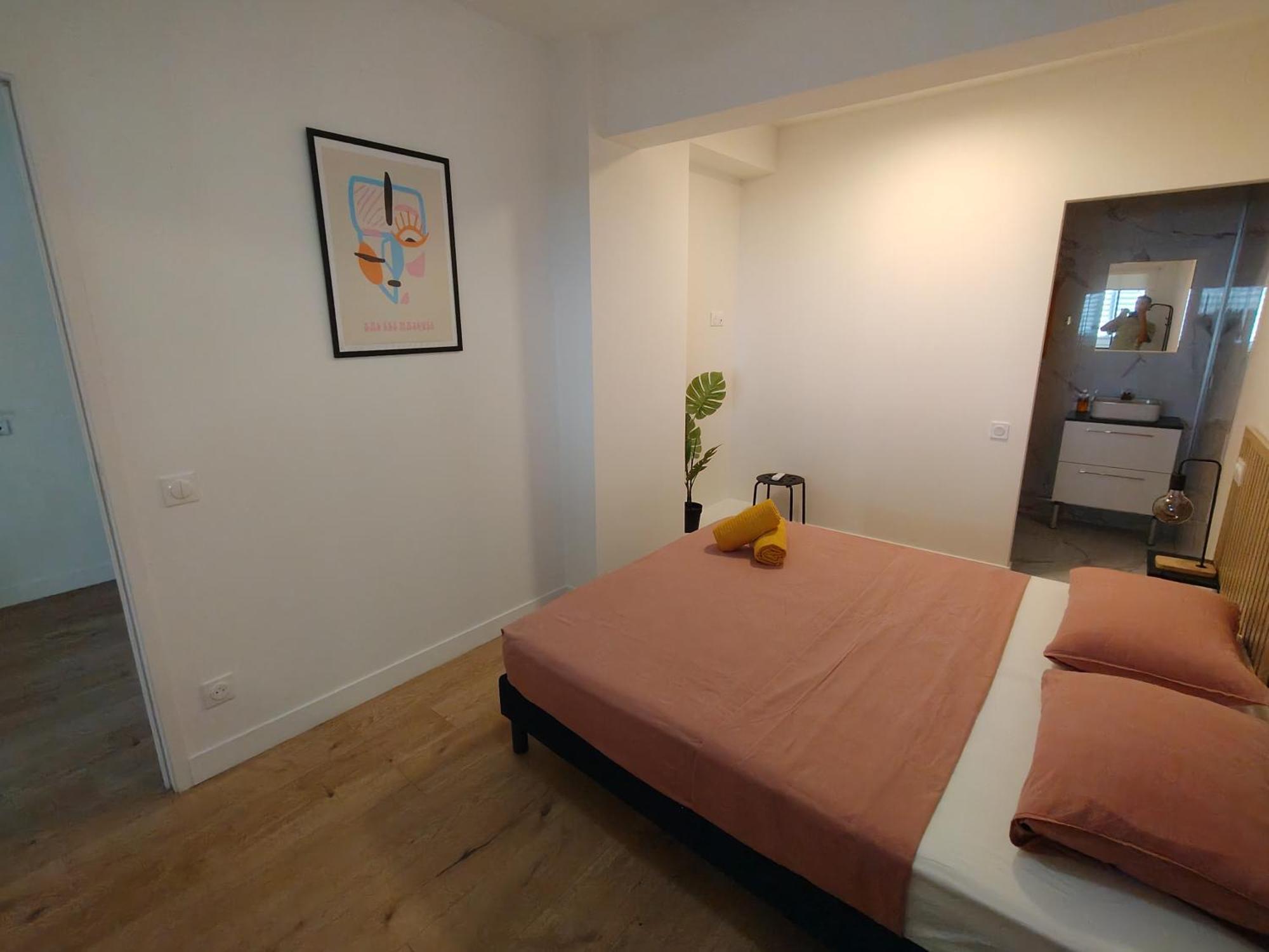 Apartment Grand Ideal Famille, Proche Plage, Bon Emplacement Pour Visiter La Cote D'azur Nice