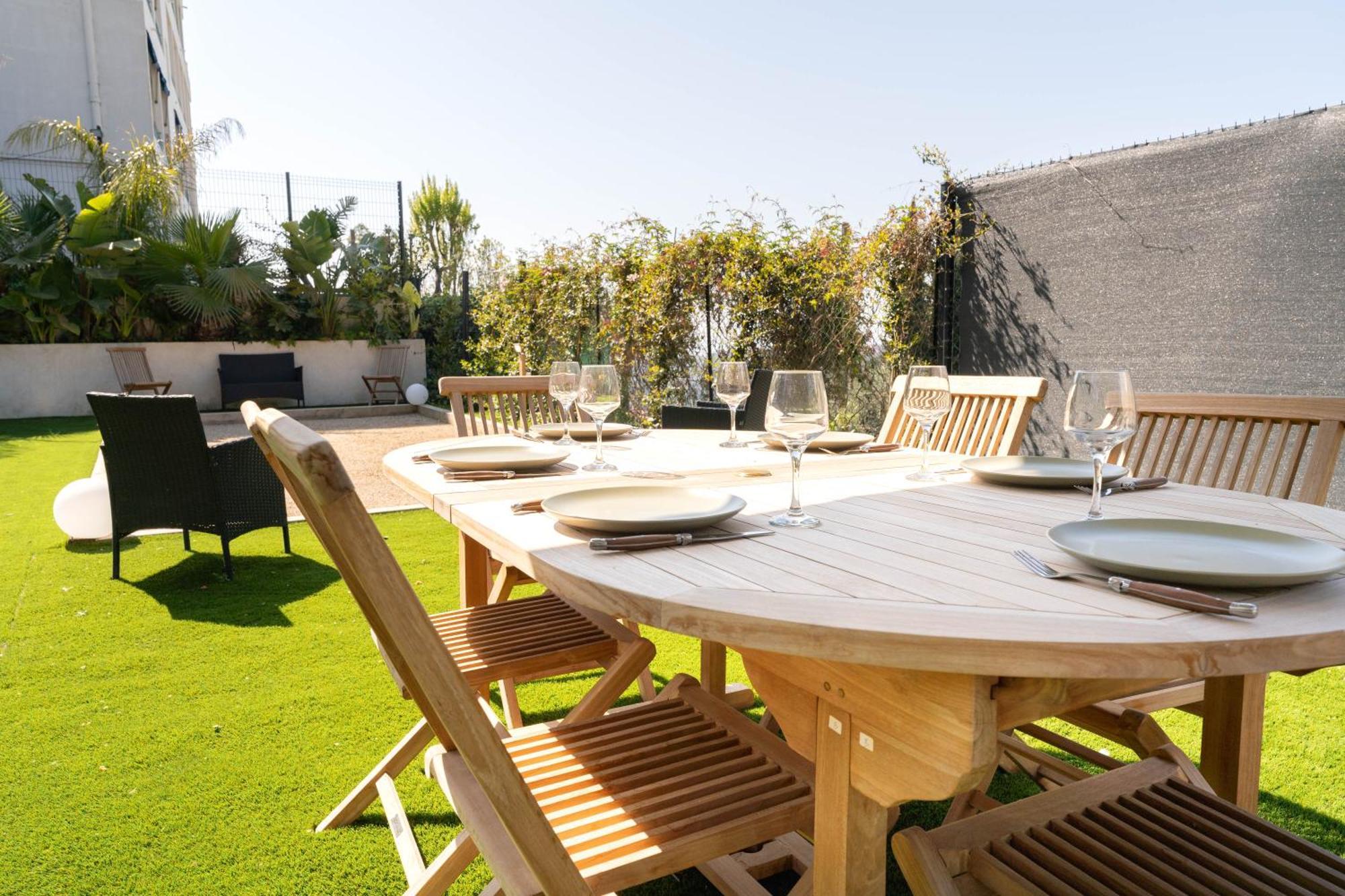 Apartment Magnifique Avec Piscine Et Jardin *
