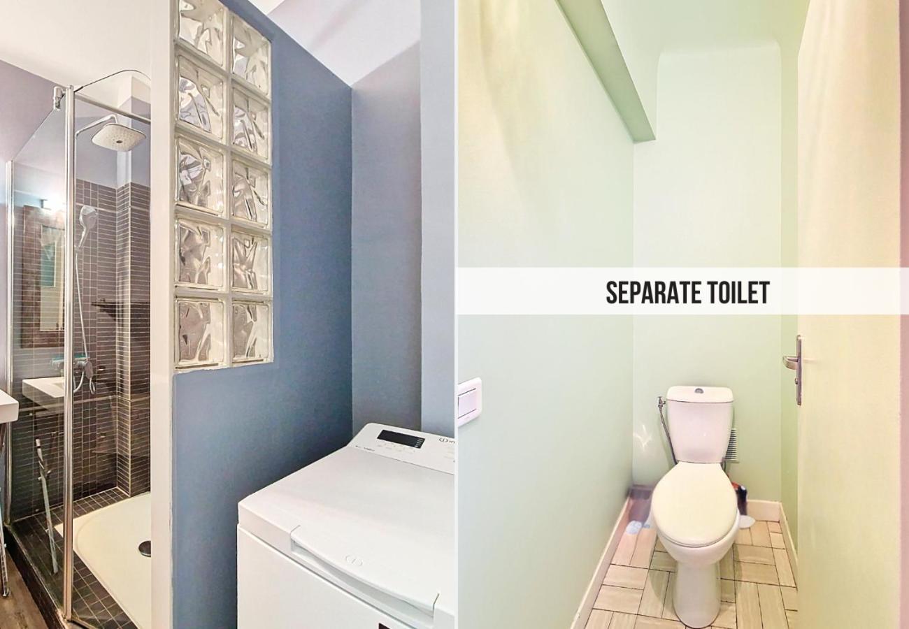 Nestor&jeeves - Solar - By Sea - Balcony Apartment Nice