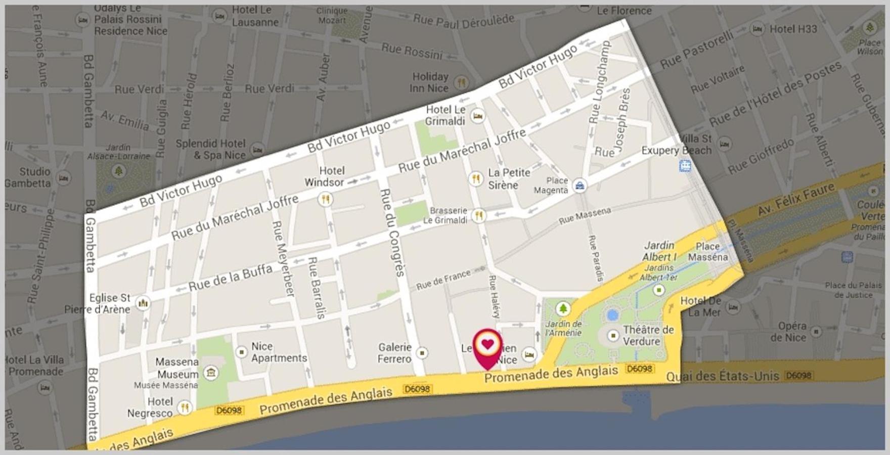 Apartment Carre D Or Face A La Nice