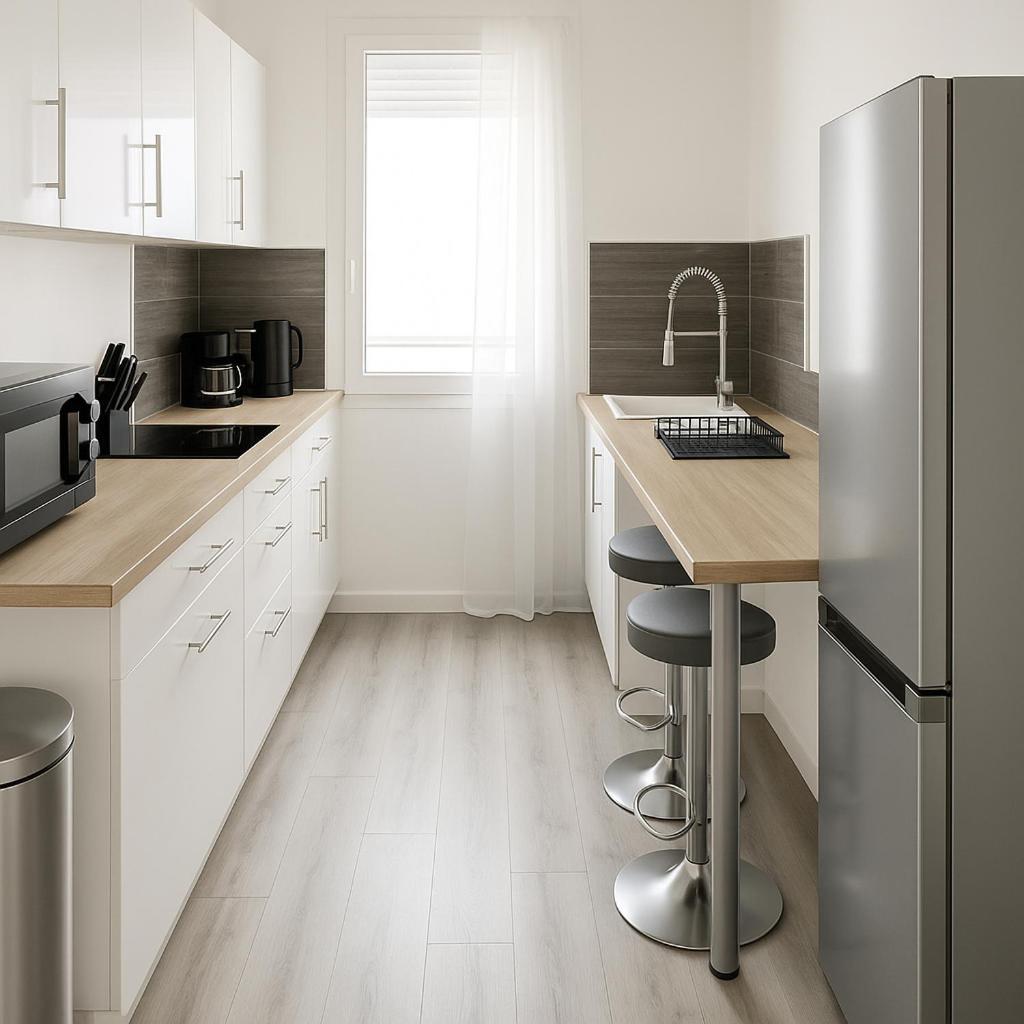 Apartment Beau T3 Equipe Avec Grand Ecran Et Wi-fi Performant *