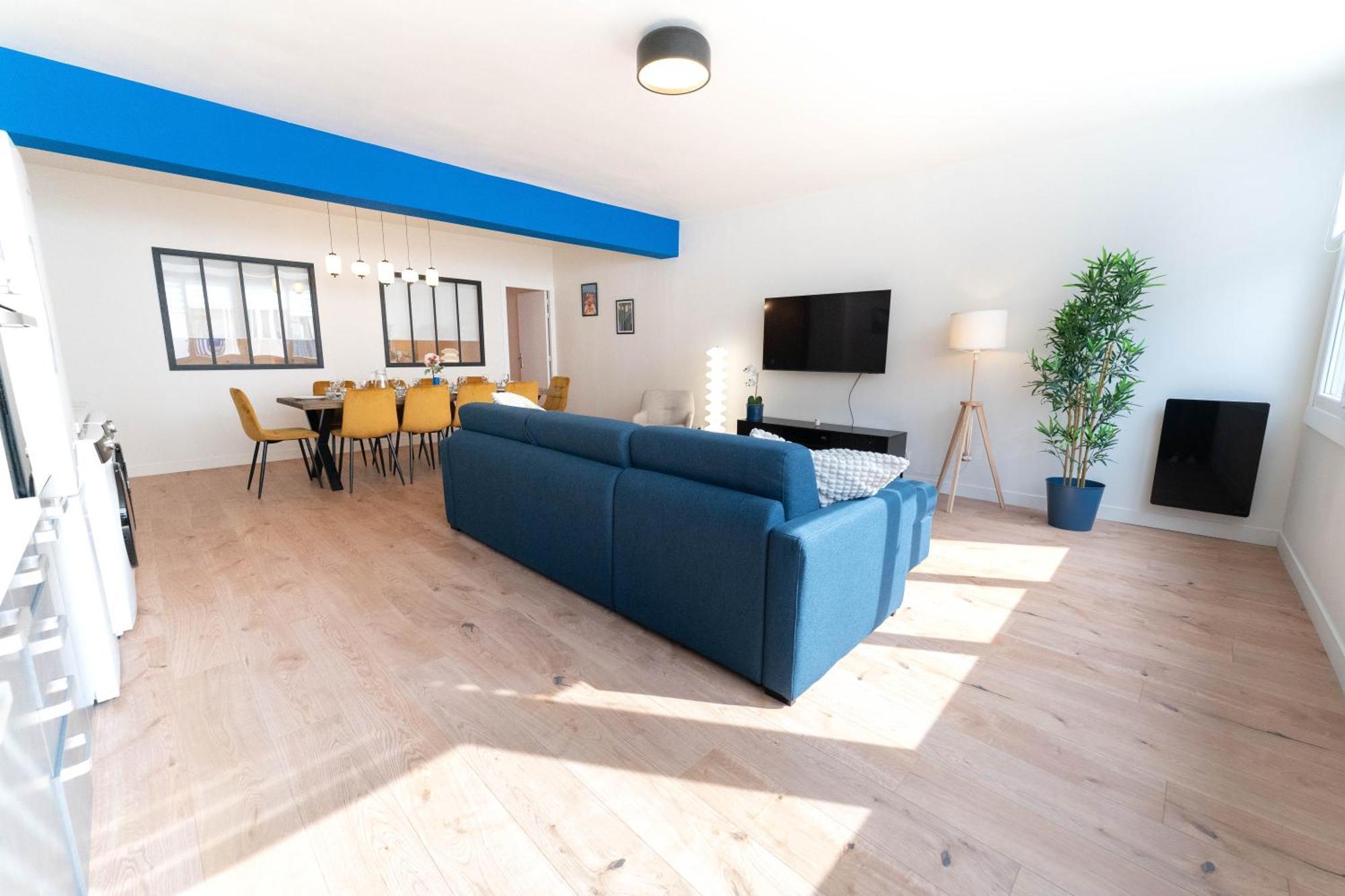 Grand Ideal Famille, Proche Plage, Bon Emplacement Pour Visiter La Cote D'azur