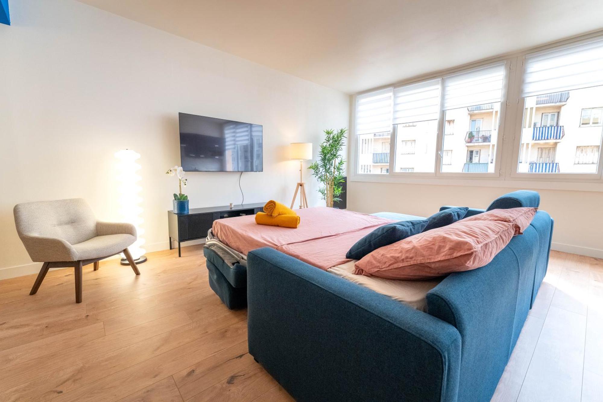 Grand Ideal Famille, Proche Plage, Bon Emplacement Pour Visiter La Cote D'azur * Nice