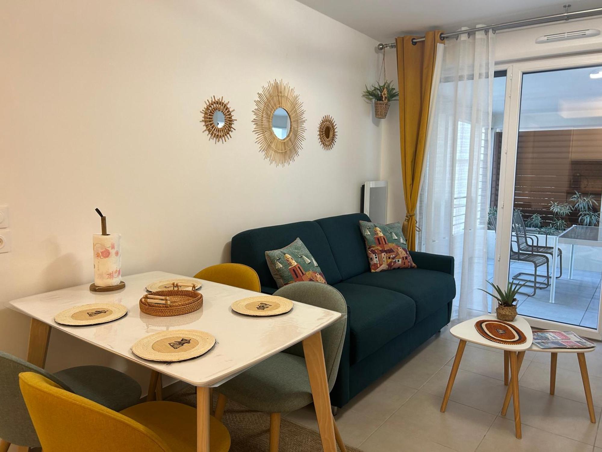 Neuf T2 Calme Avec Terrasse - Proche Marche Liberation Nice