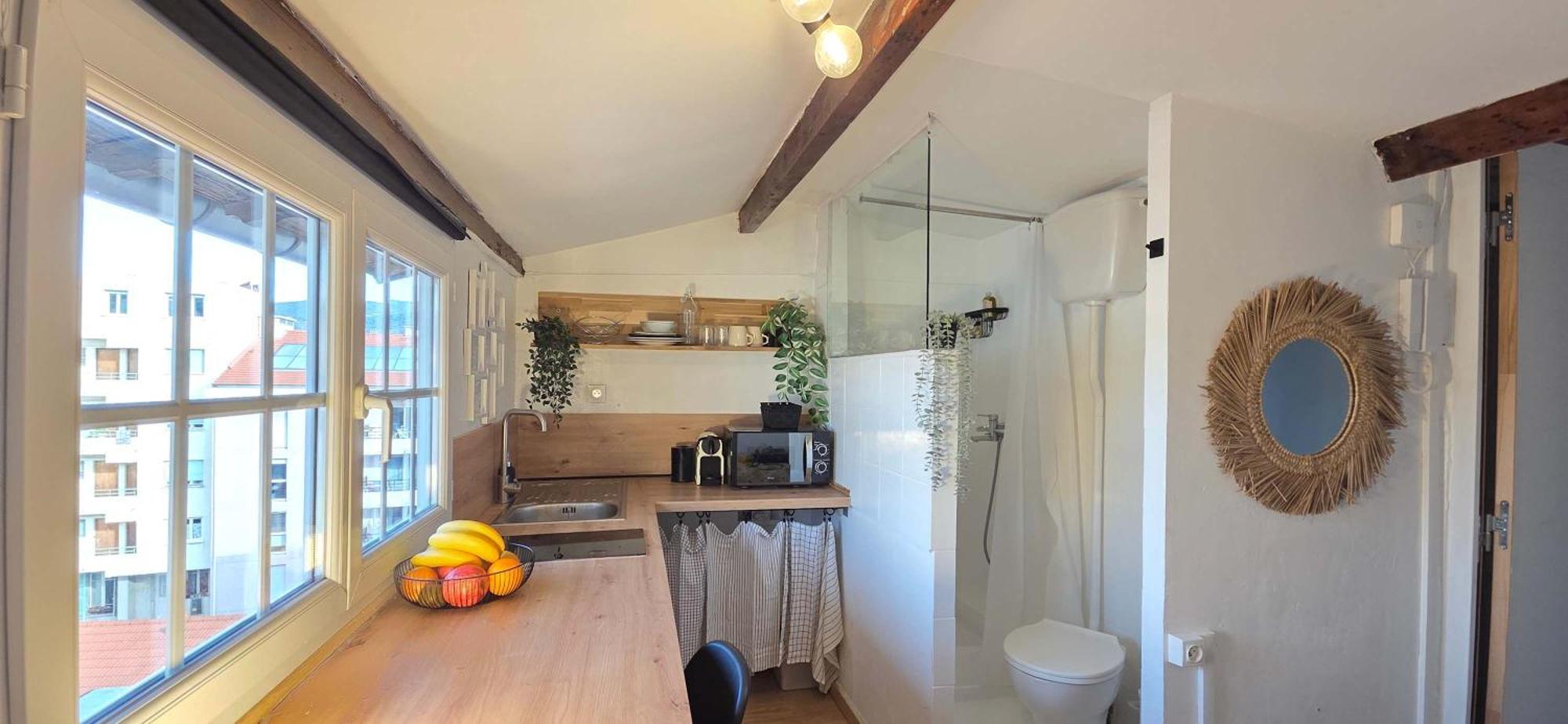 Apartment Cosy Avec Vue Sur Montagnes, Proche Gare Nice