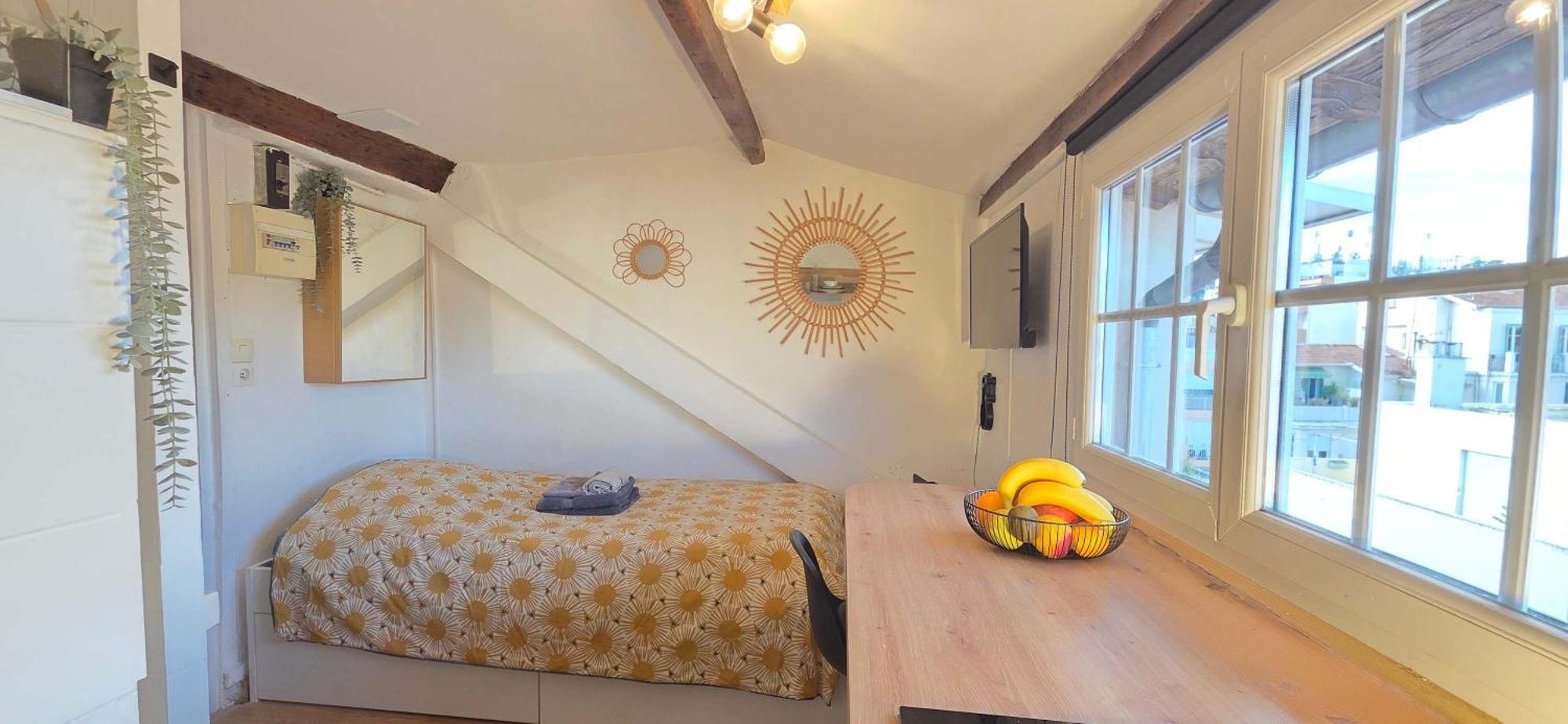 Apartment Cosy Avec Vue Sur Montagnes, Proche Gare Nice