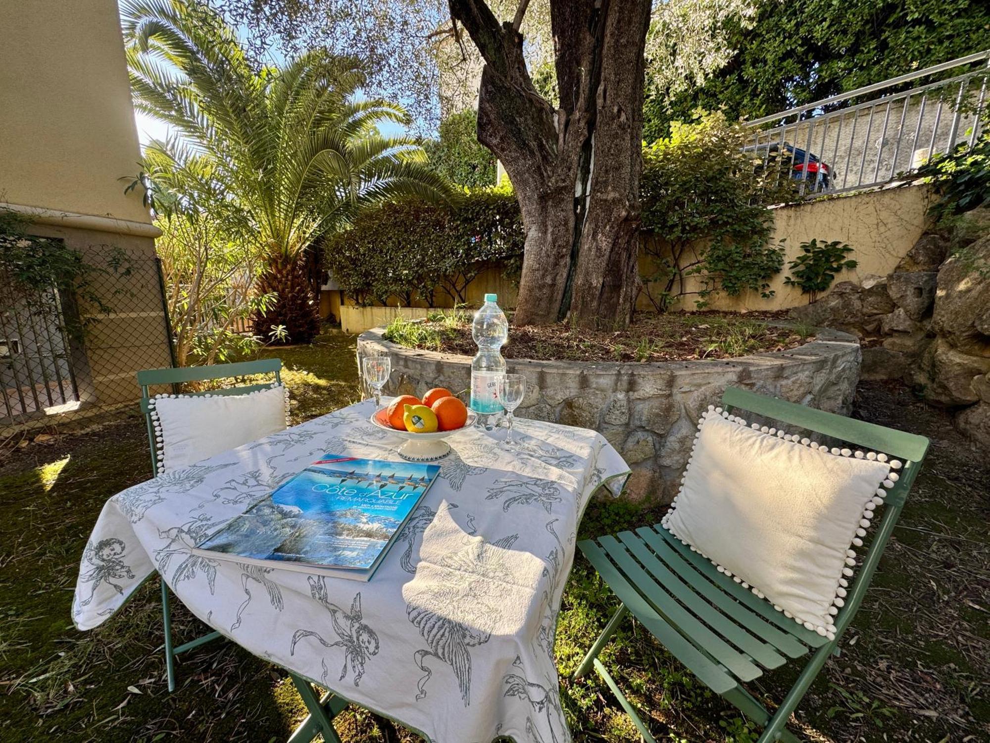 Villa Soraya Nice - Sunny Appartment Cote D'Azur With Large Garden Apartment Nice