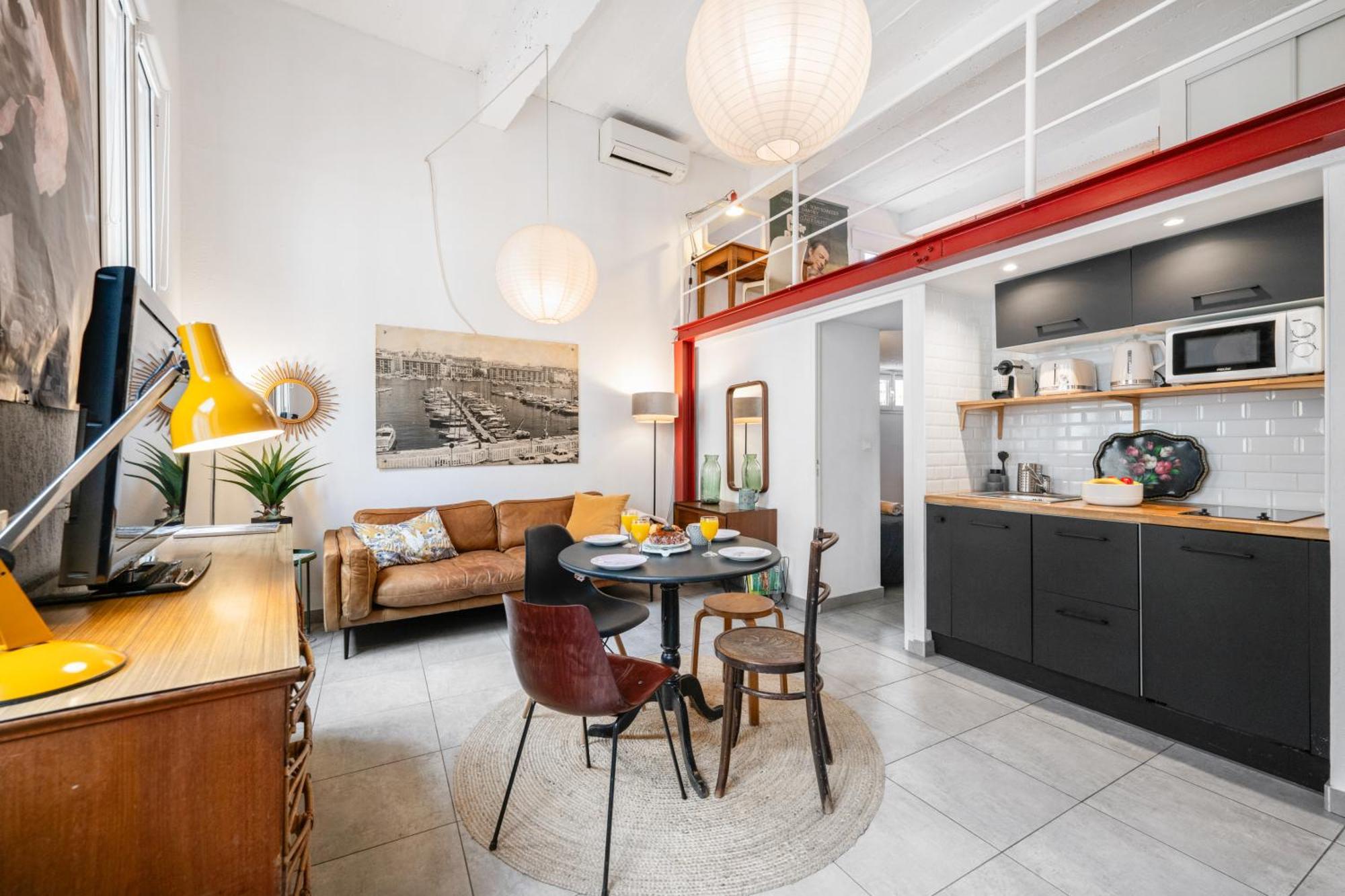 Apartment Nice-duplex-plage-climatisation