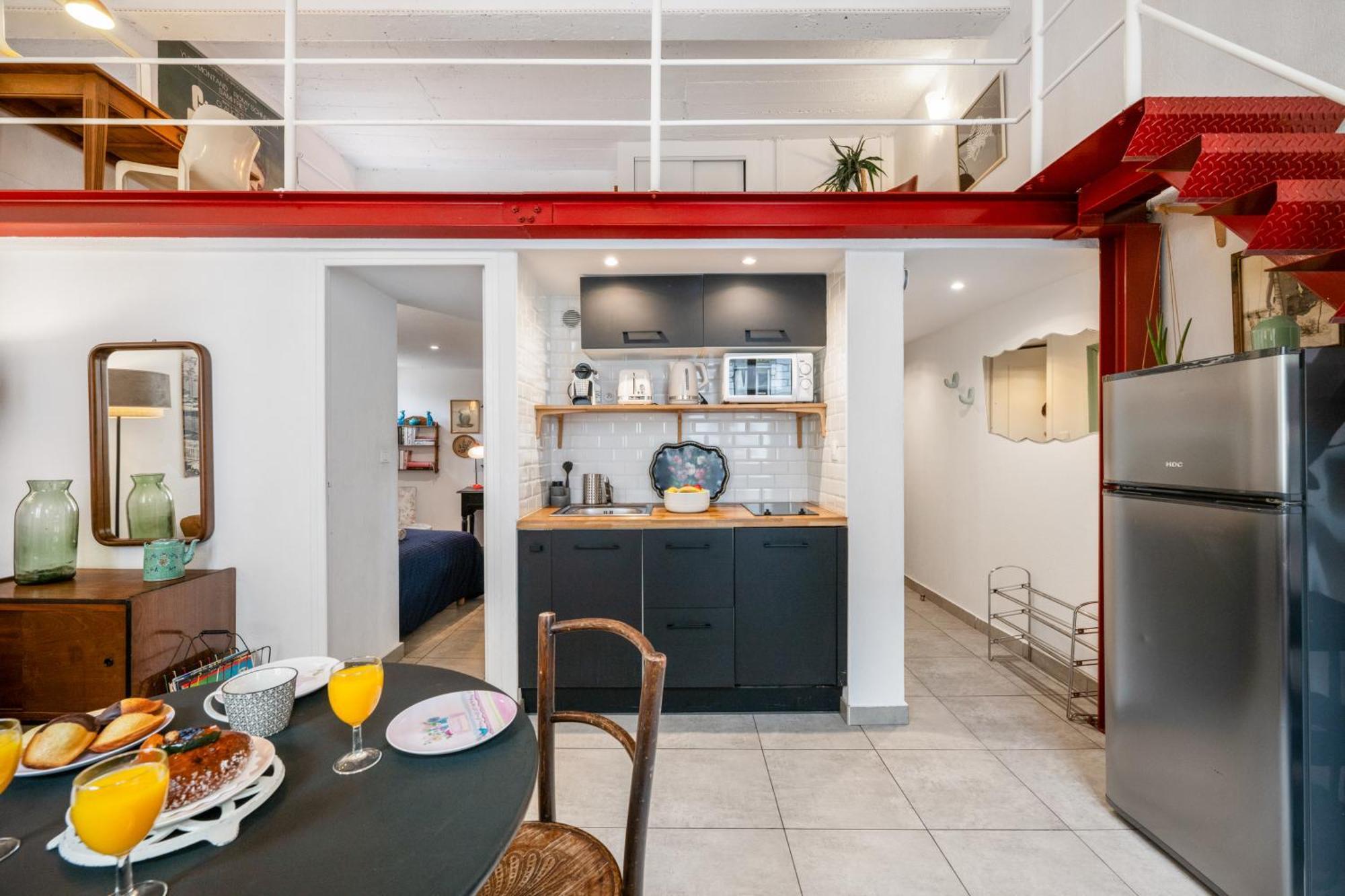 Nice-duplex-plage-climatisation Nice