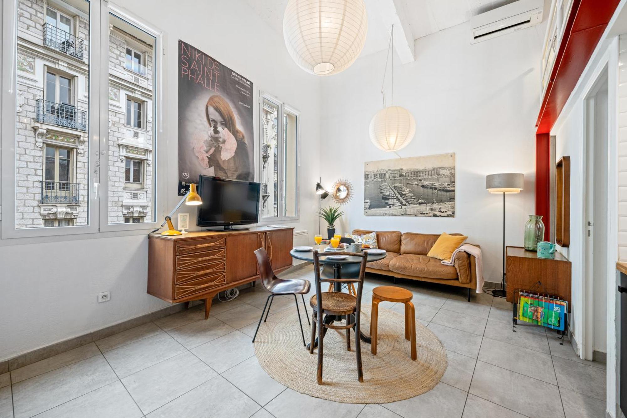 Apartment Nice-duplex-plage-climatisation Nice