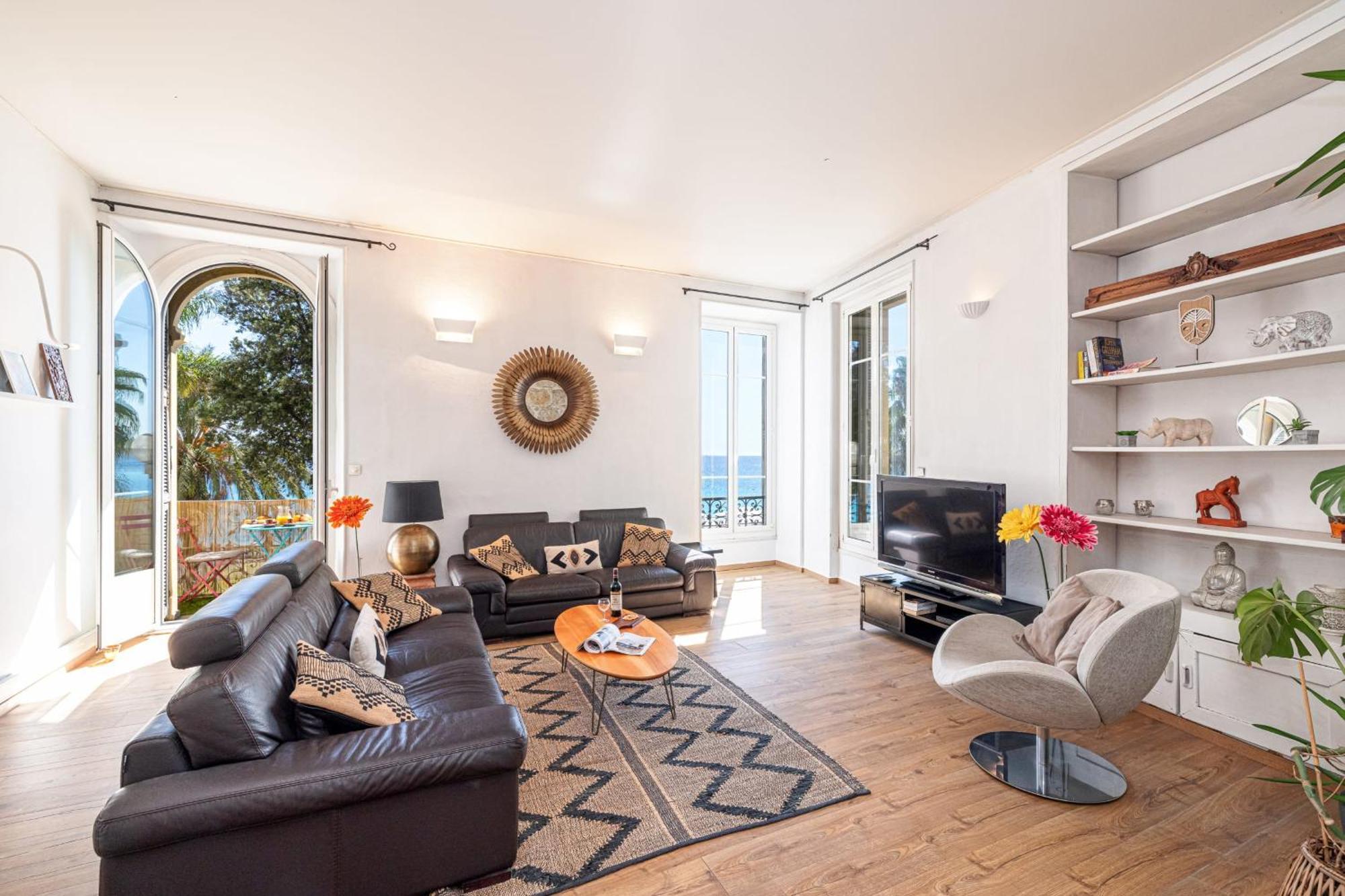 My Casa - Etats Unis 892 - Spacious Flat On Sea Front W Ac *