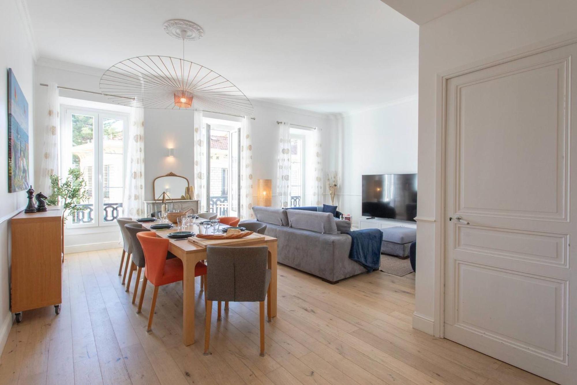 #17 Staywiz Us -suite Gioffredo 3 Chbres Air Conditioning 5mins Vieux Niceport Apartment