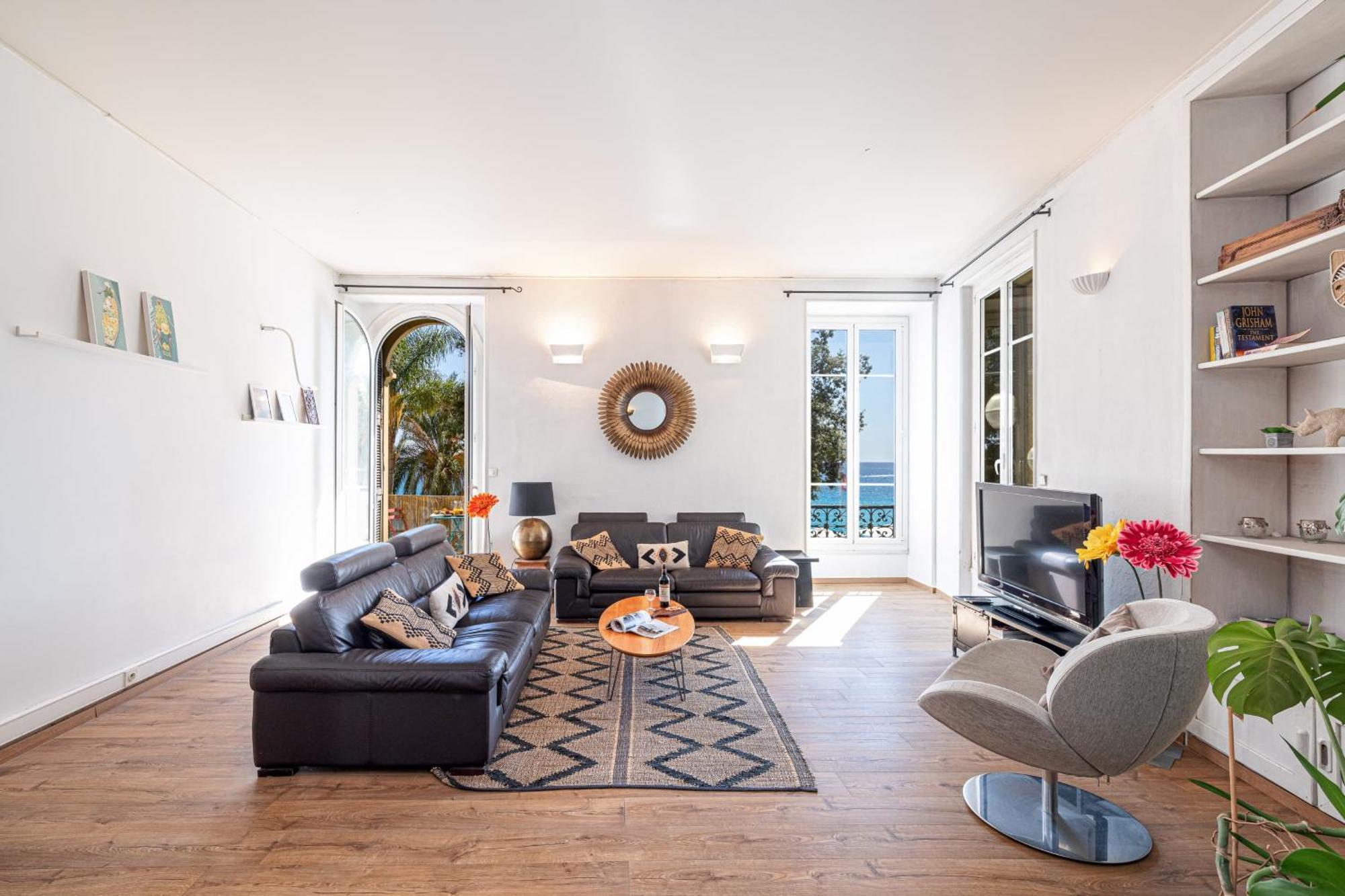 Apartment My Casa - Etats Unis 892 - Spacious Flat On Sea Front W Ac *