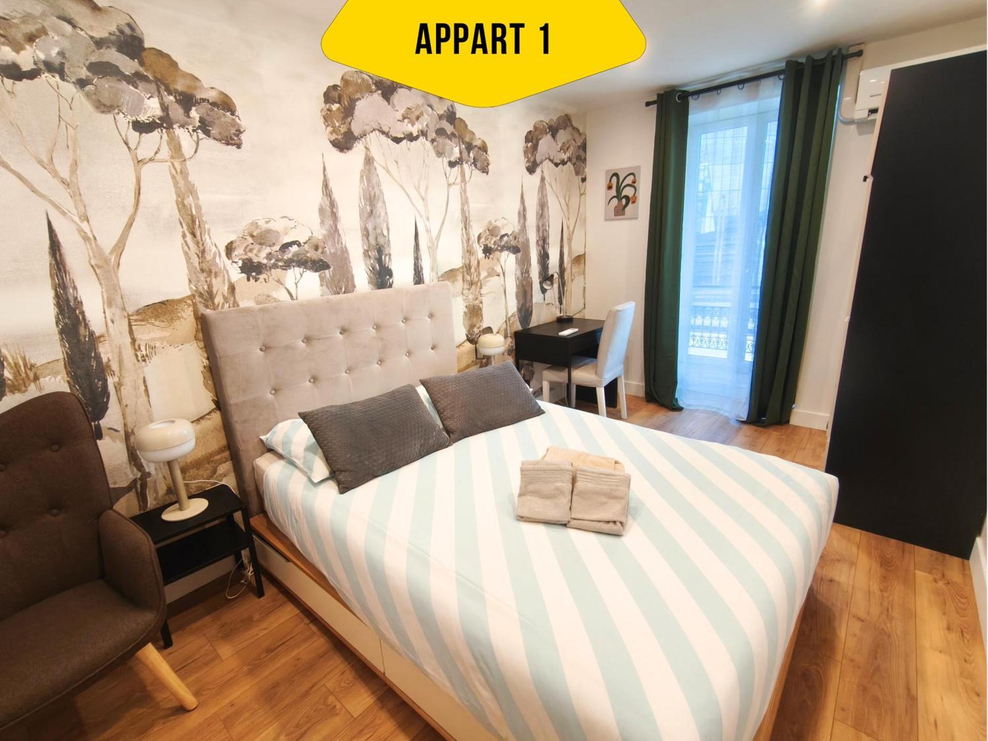 Casa Reine Jeanne- Ideal Groups & Family -central Near Train Station - Parking - New&confort-ac * Nice